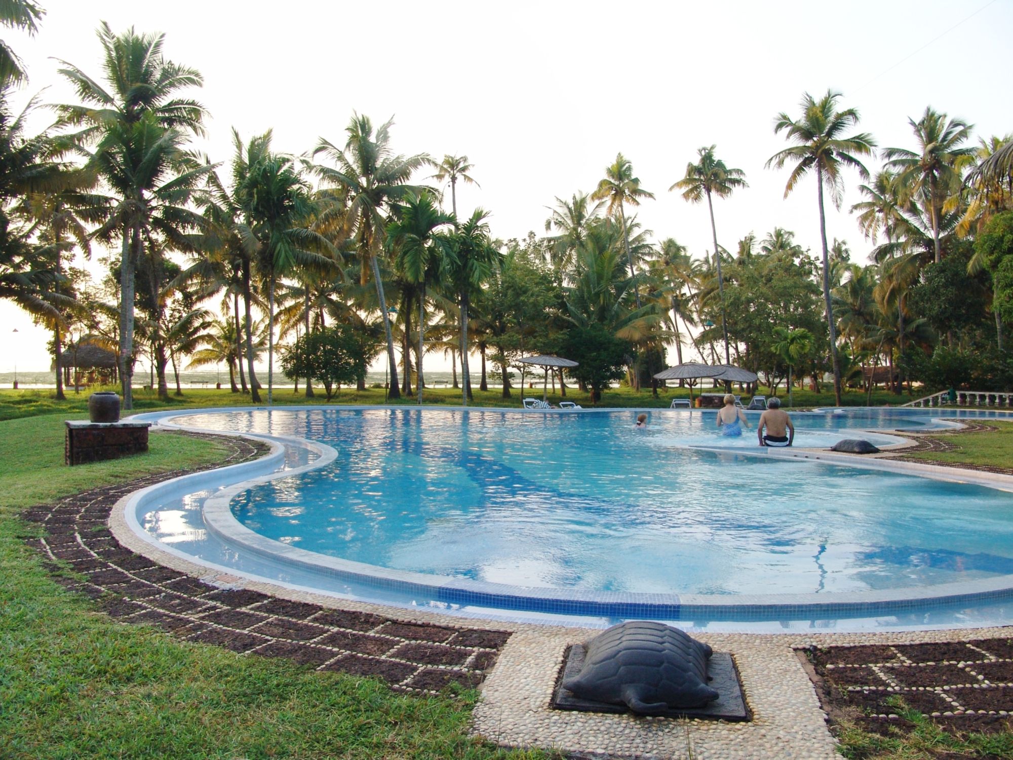 Coconut Lagoon in Kumarakom:  Pool