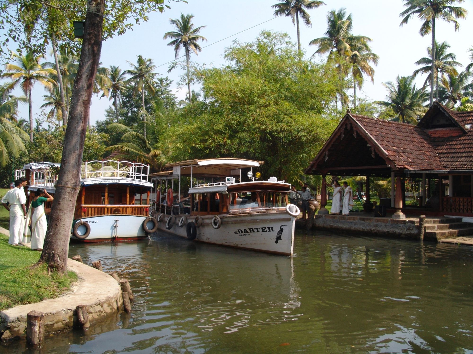 Coconut Lagoon in Kumarakom:  Canal