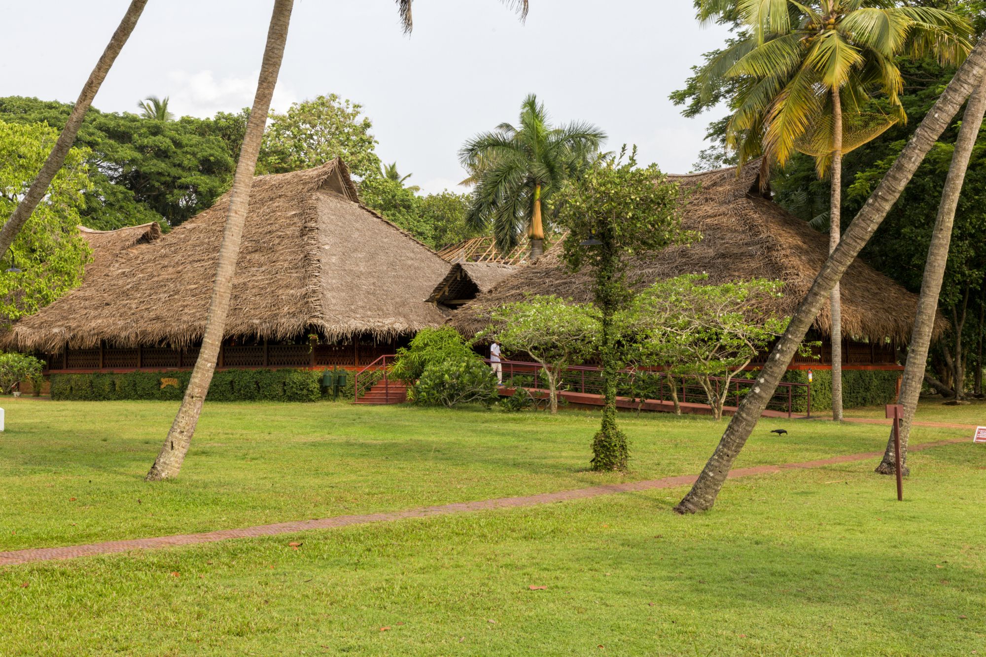 Marari Beach Resort in Mararikulam:  Restaurant