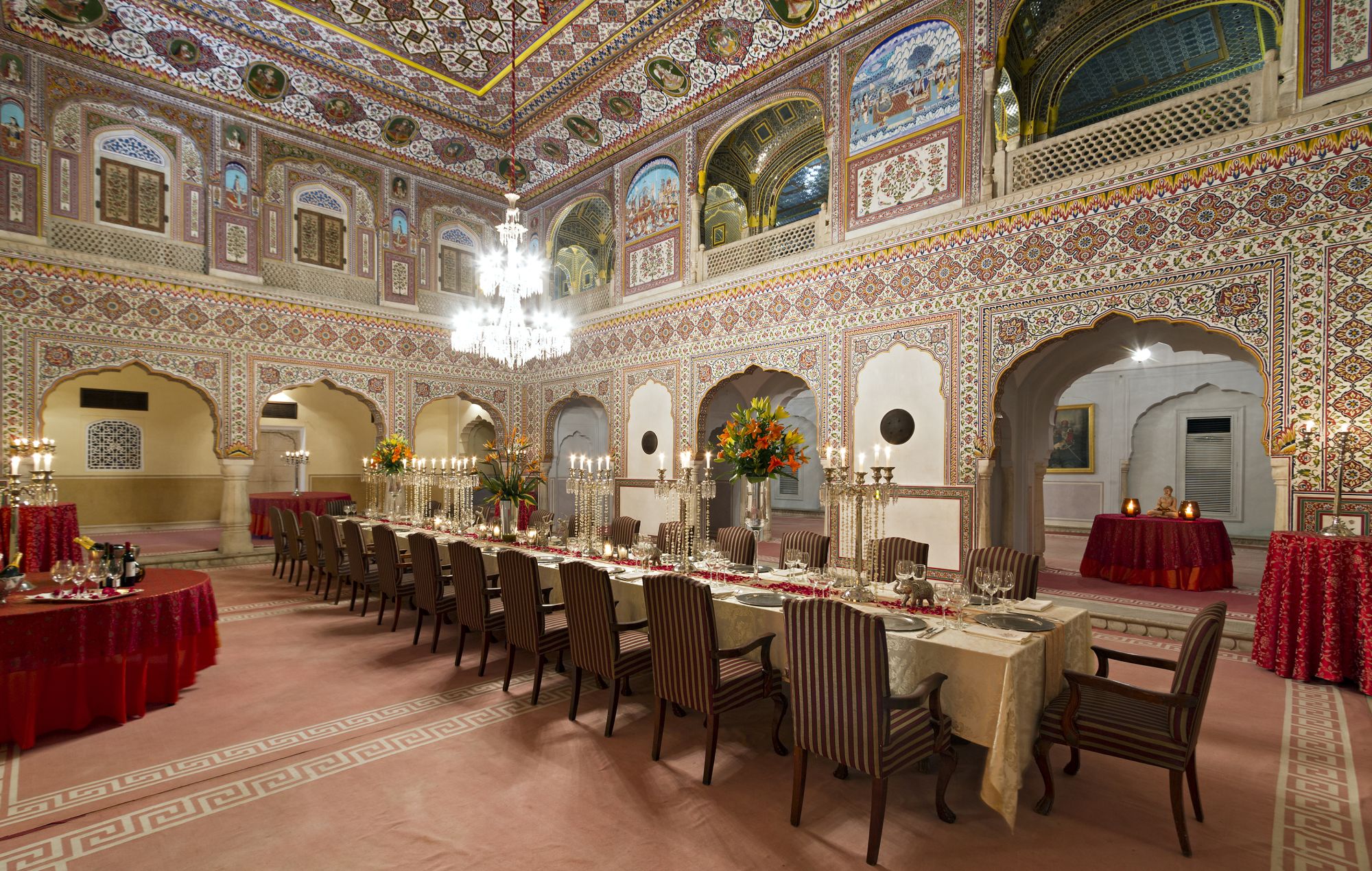 Samode Palace in Jaipur: f&b:
