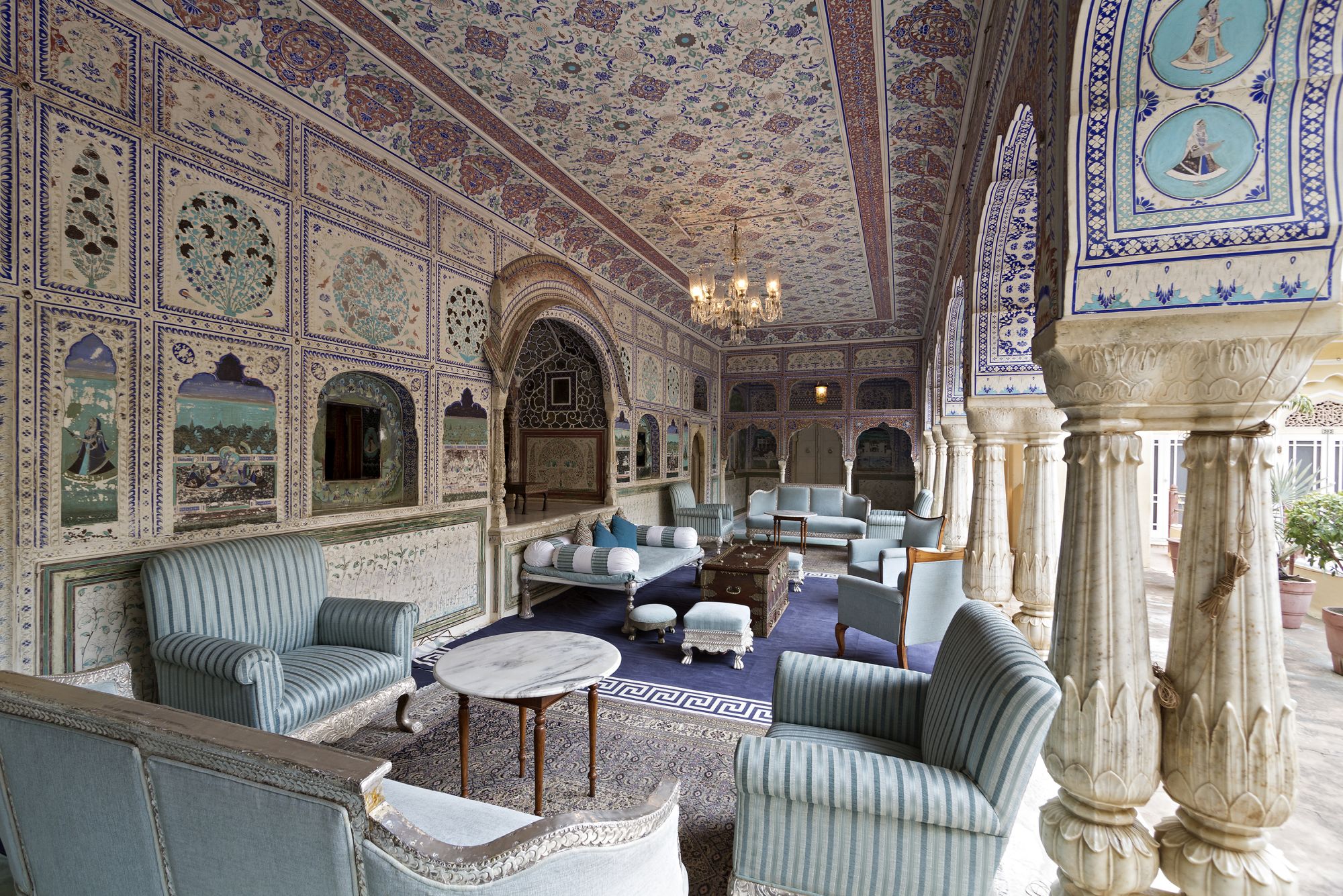 Samode Palace in Jaipur: f&b:
