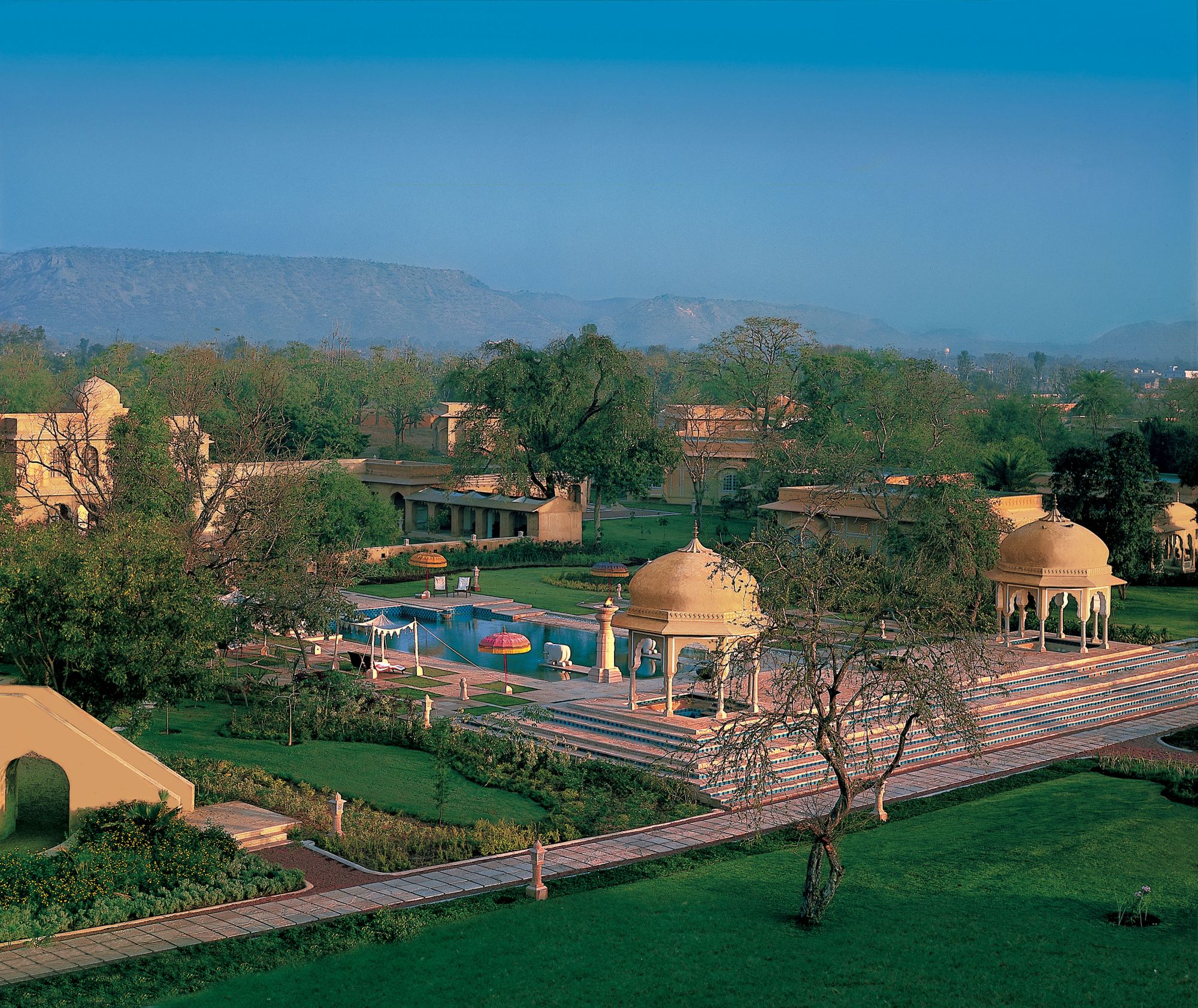 The Oberoi Rajvilas à Jaipur: Aerial View