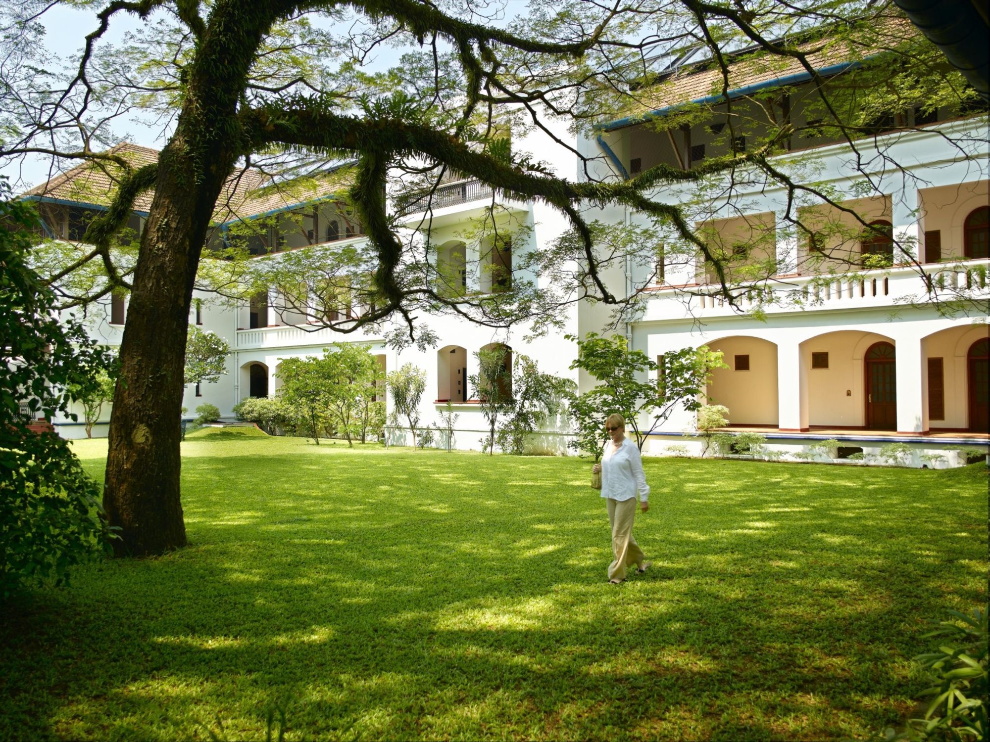Brunton Boatyard in Kochi: Garden