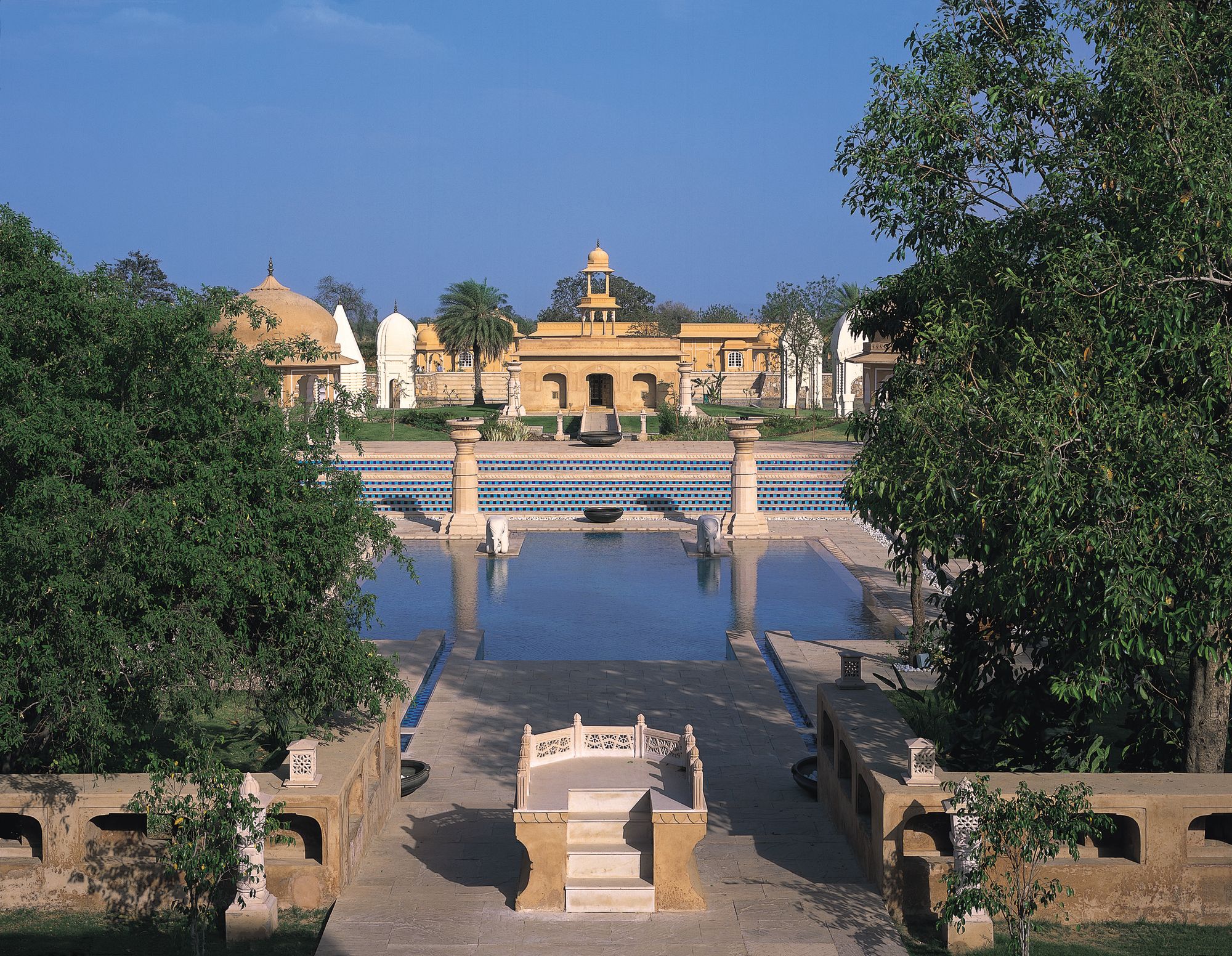 The Oberoi Rajvilas à Jaipur: Main Swimming Pool