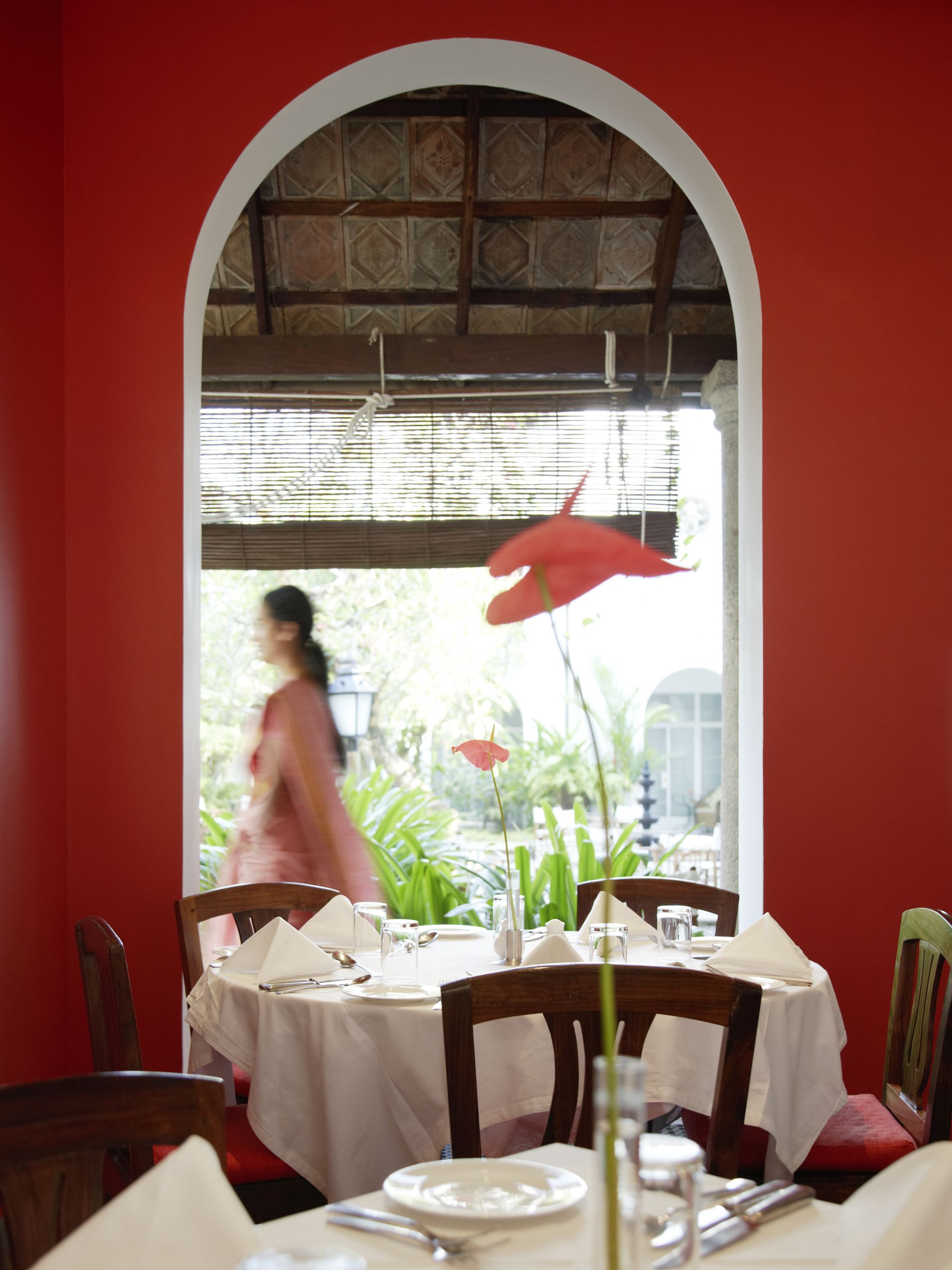 The Malabar House in Kochi:  Restaurant