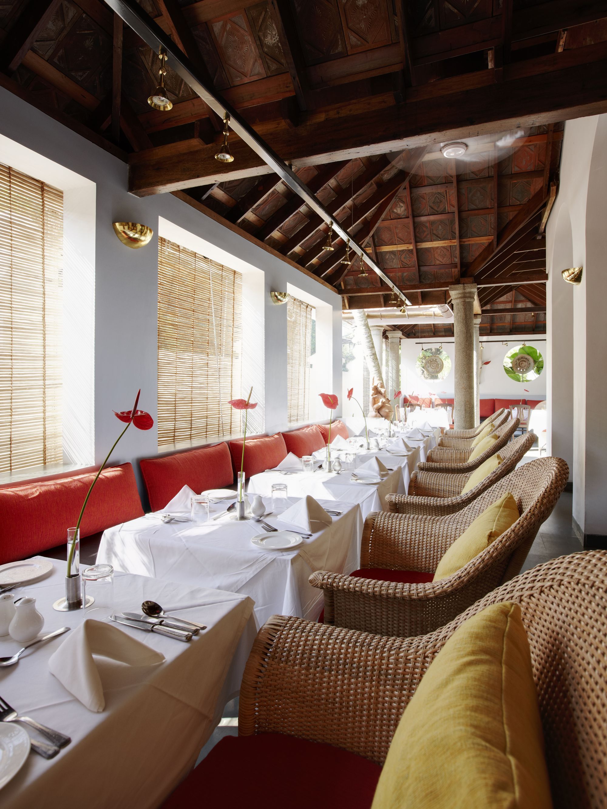 The Malabar House in Kochi:  Restaurant