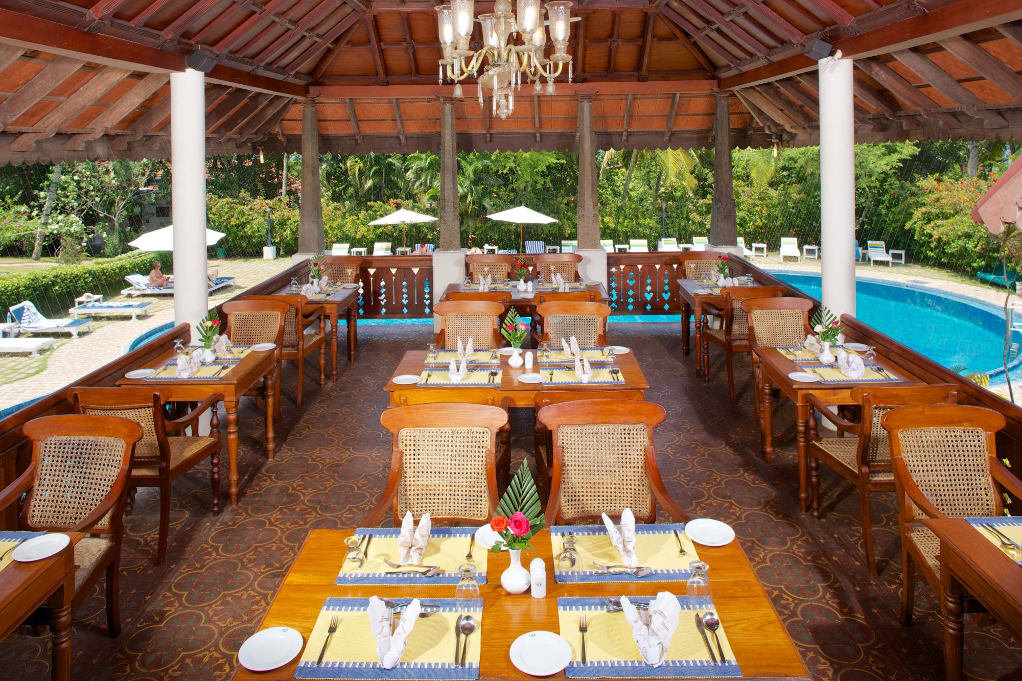 The Travancore Heritage à Kovalam:  Restaurant