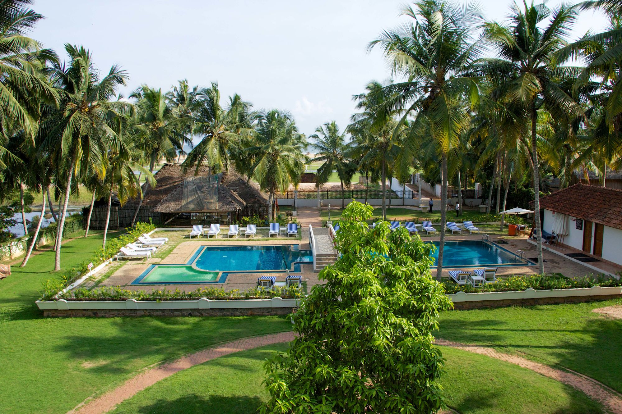The Travancore Heritage à Kovalam:  View From Beach Grove Balcony
