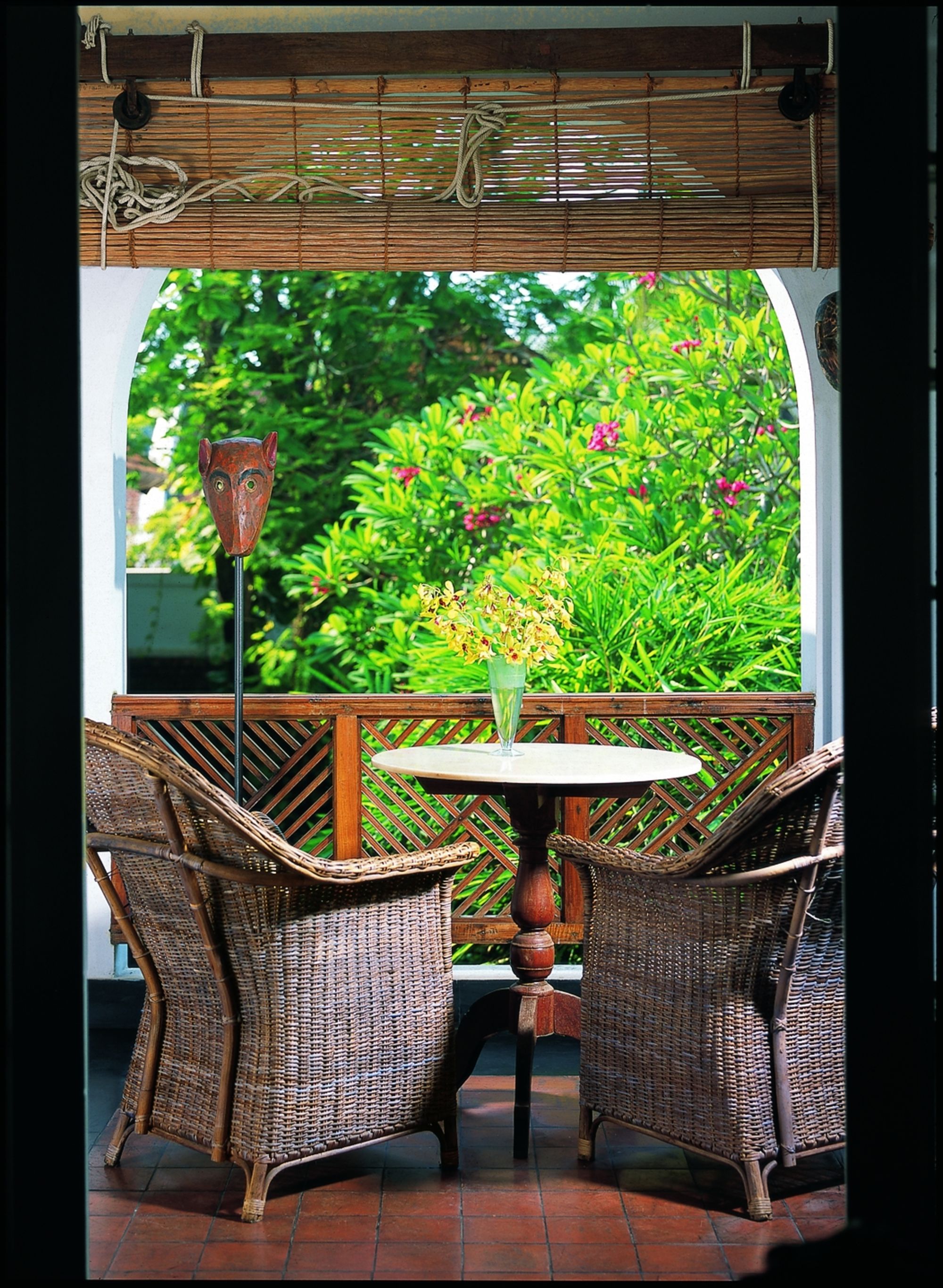 The Malabar House in Kochi: Kochi Malabar House Terrace
