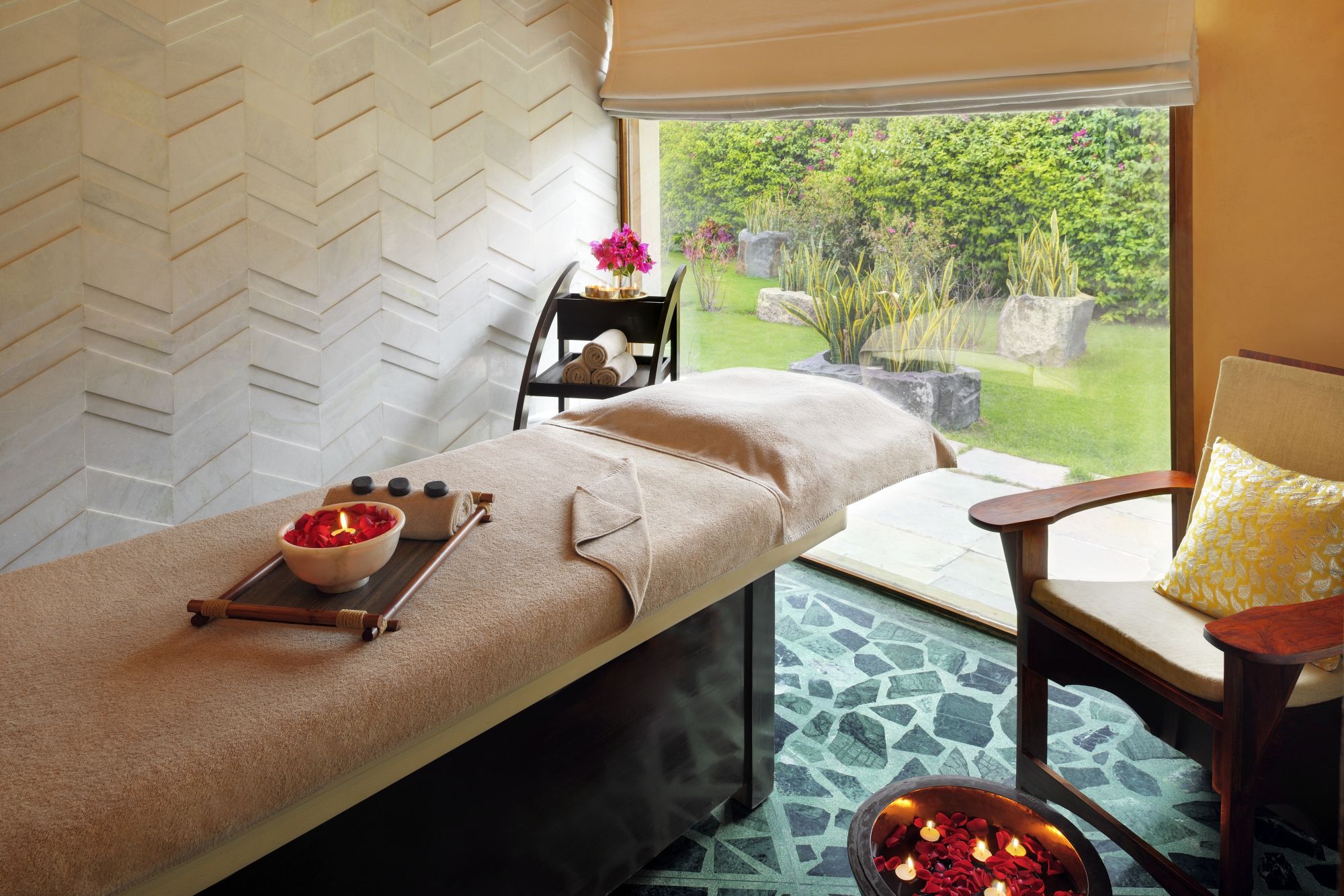 RAAS Devigarh in Udaipur:  la Terre Spa by L'Occitane