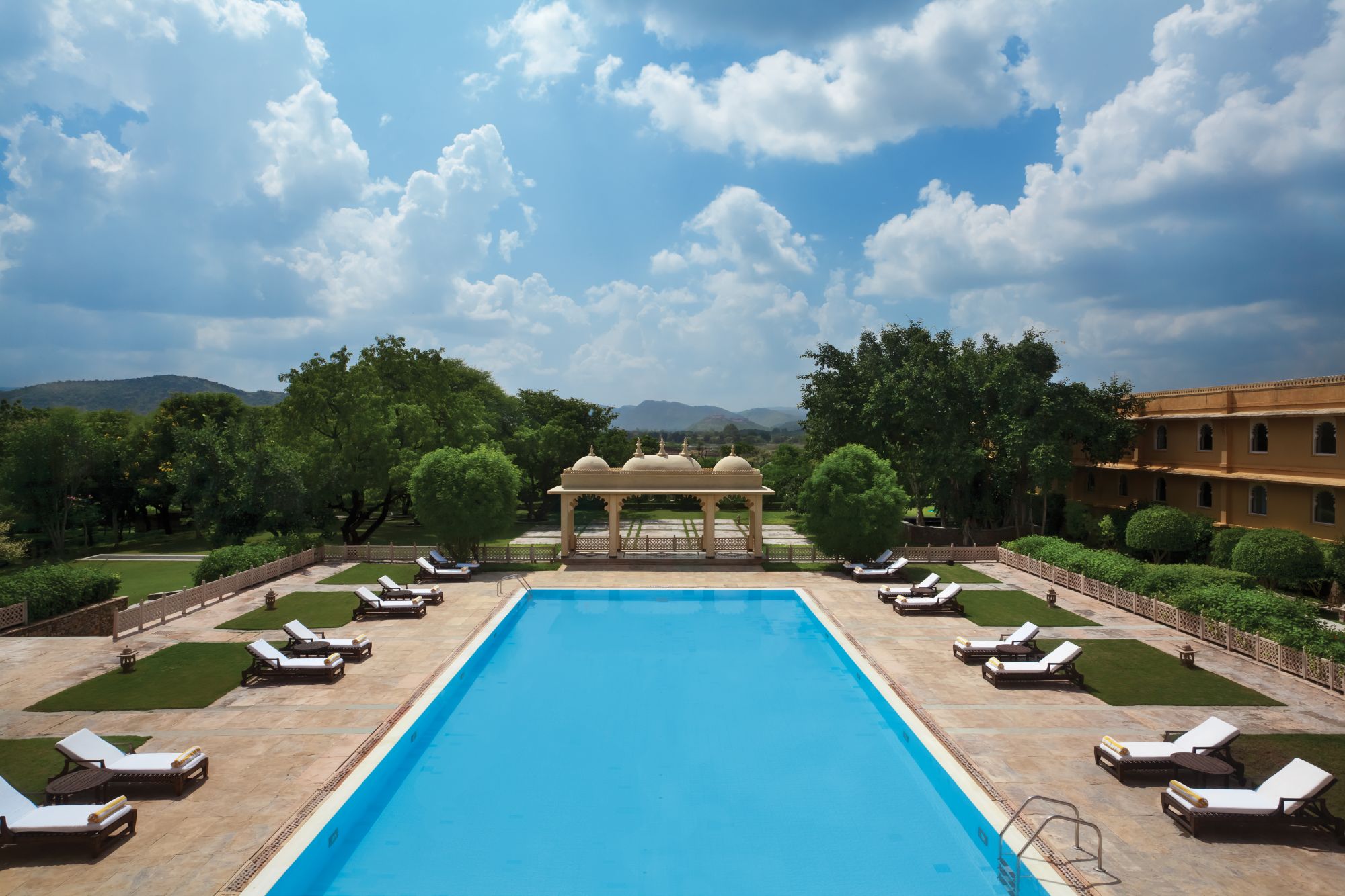 Trident in Udaipur:  Pool