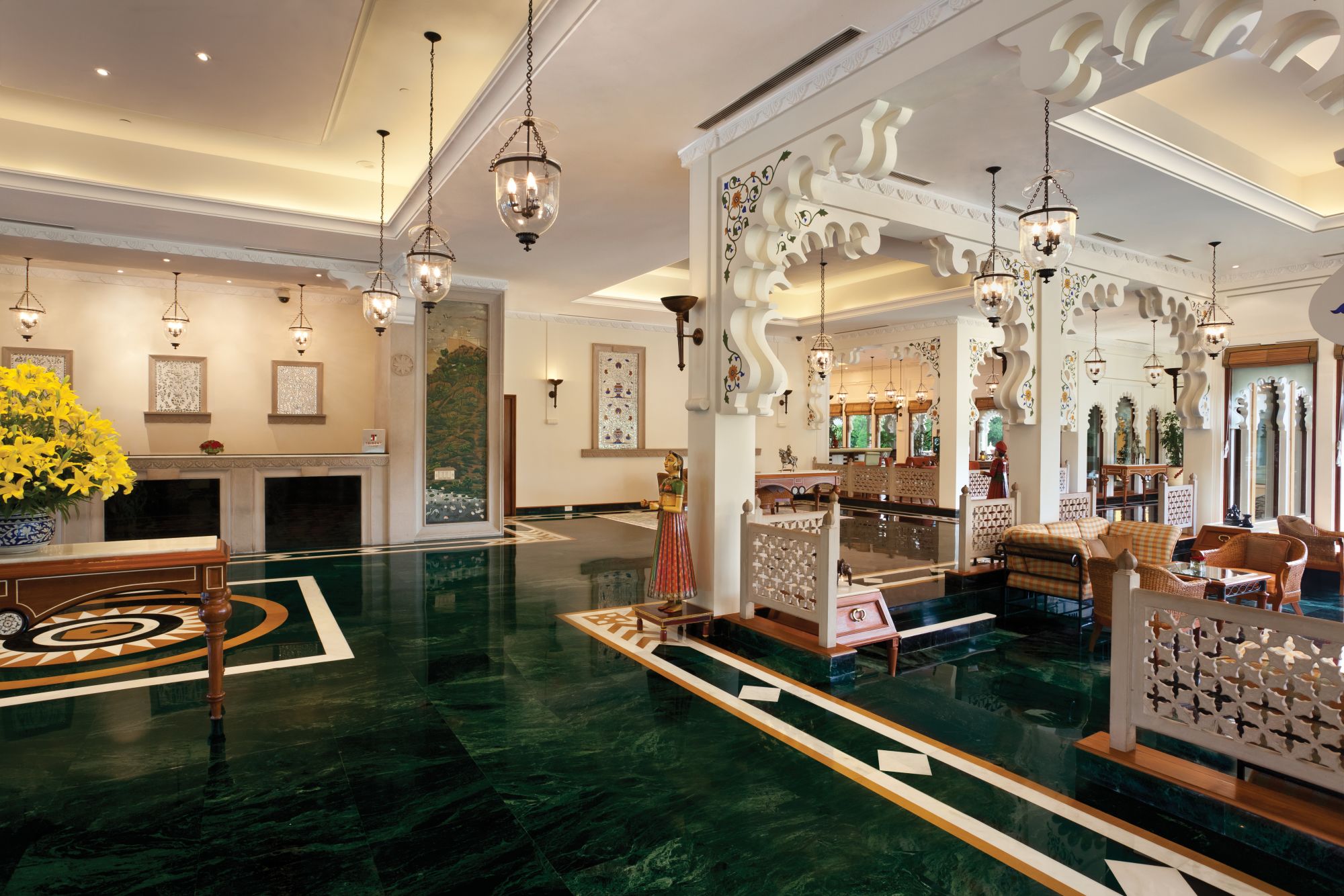 Trident in Udaipur: Lobby