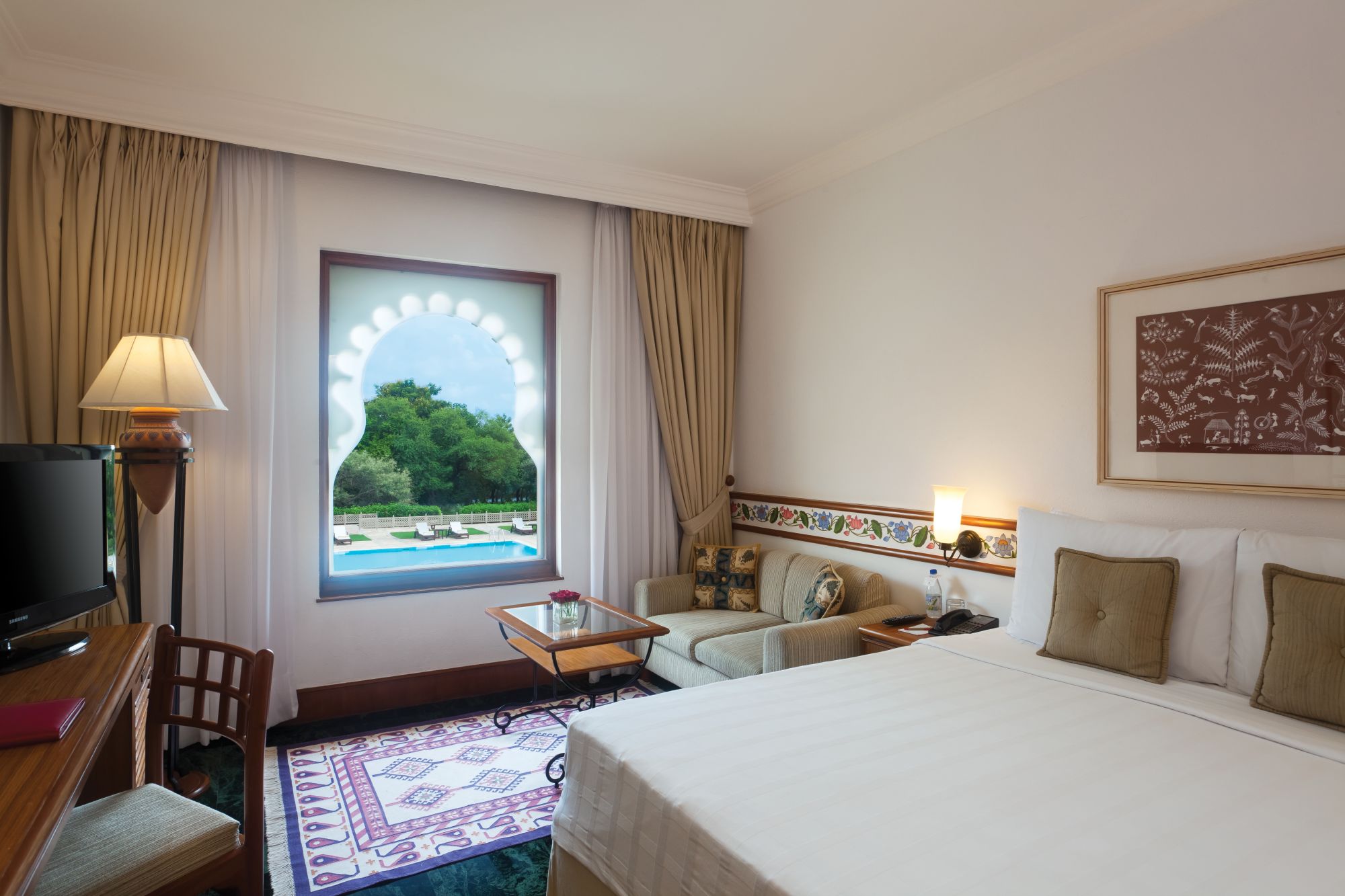 Trident in Udaipur:  Deluxe Pool View