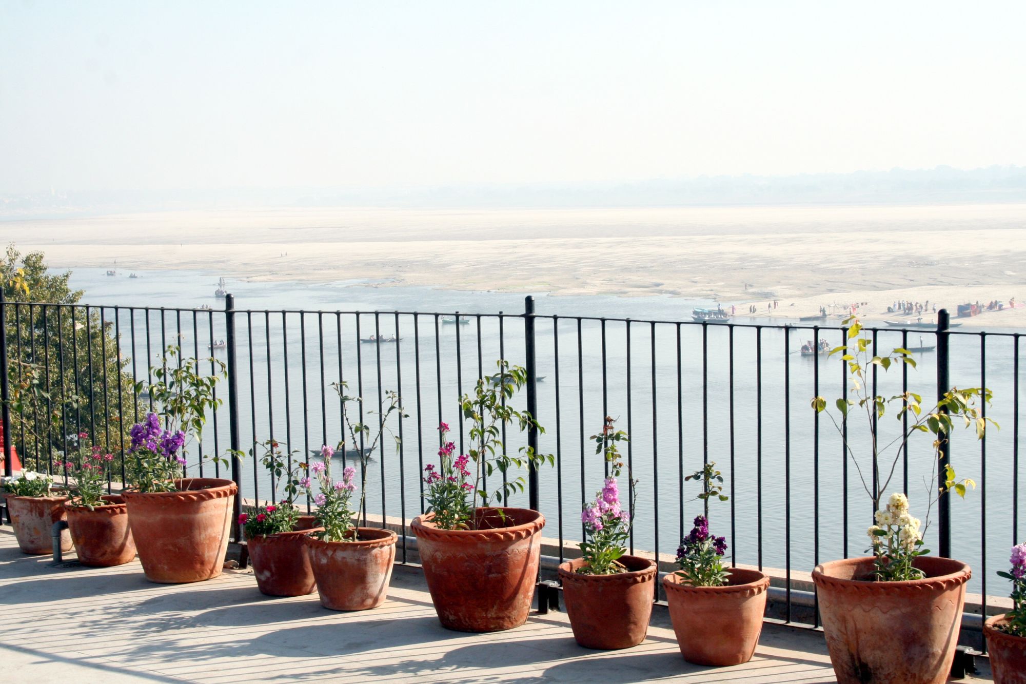 Suryauday Haveli in Varanasi:  Terrace