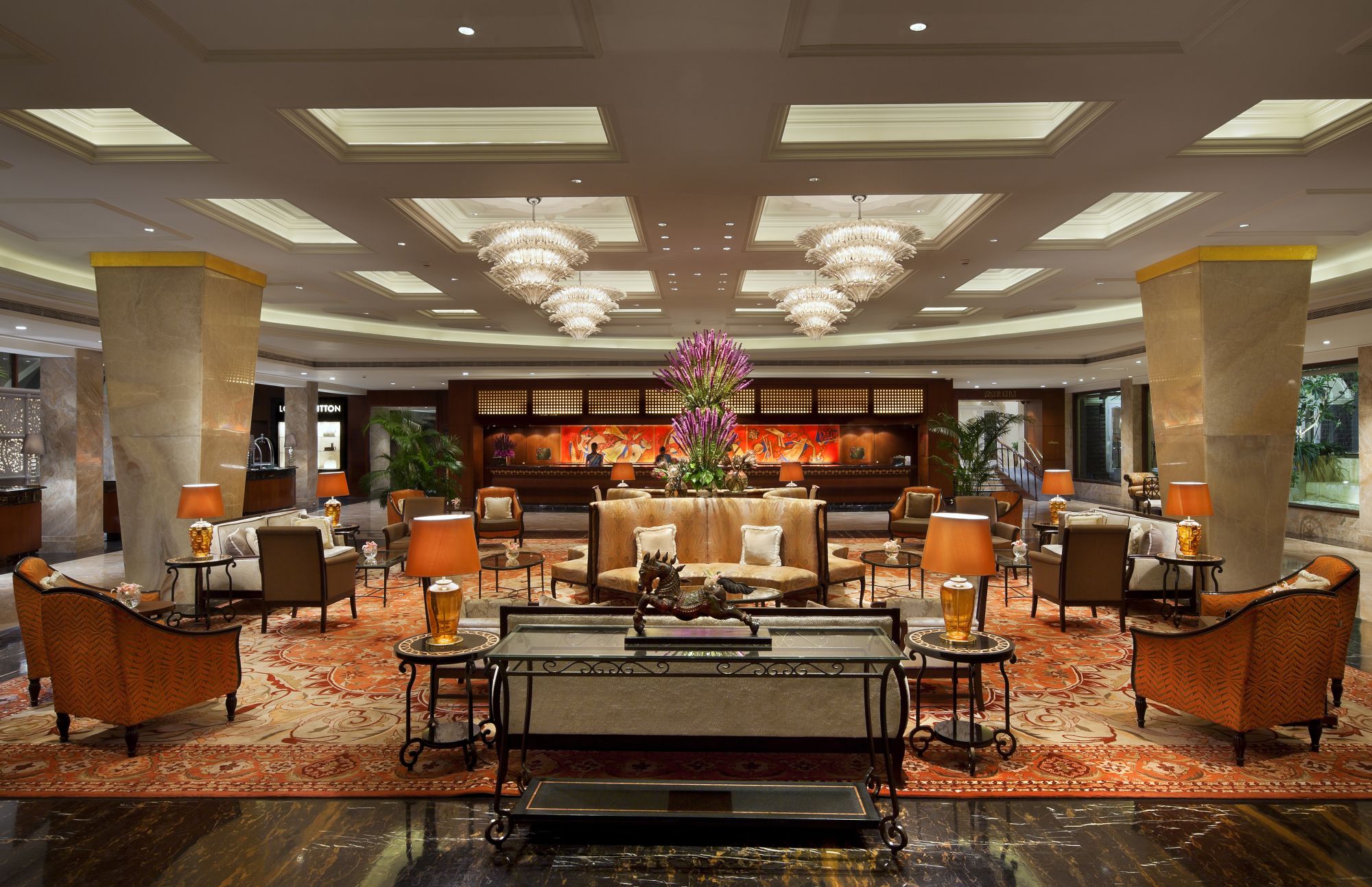 The Taj Mahal Palace in Mumbai: Lobby