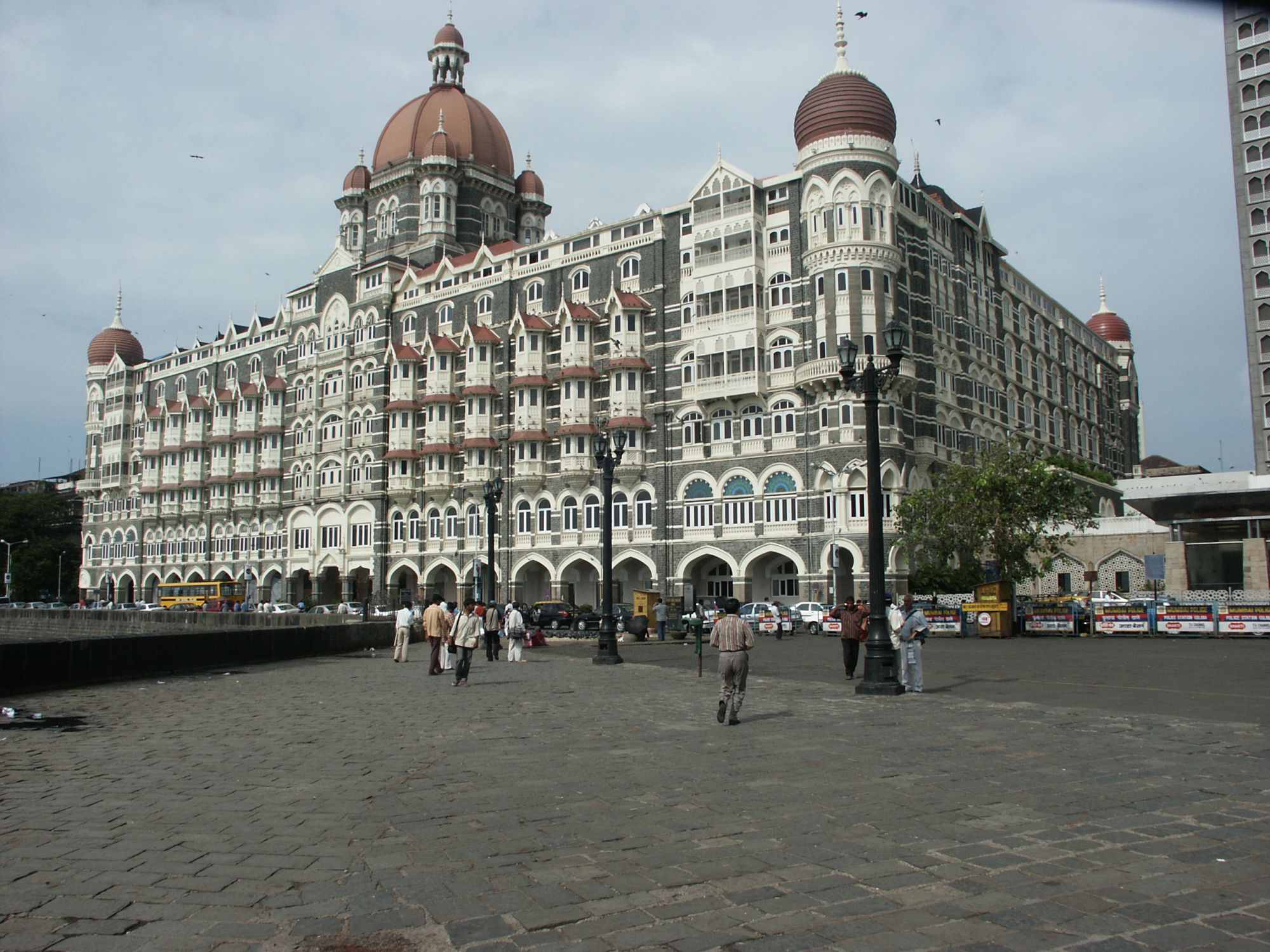 The Taj Mahal Palace in Mumbai: exterior: