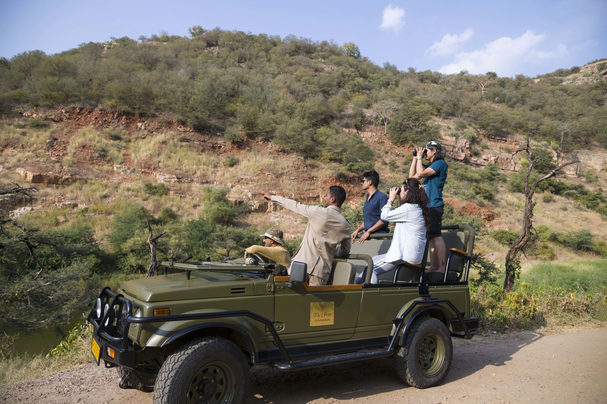 The Oberoi Vanyavilas Wildlife Resort in Ranthambore: Safari