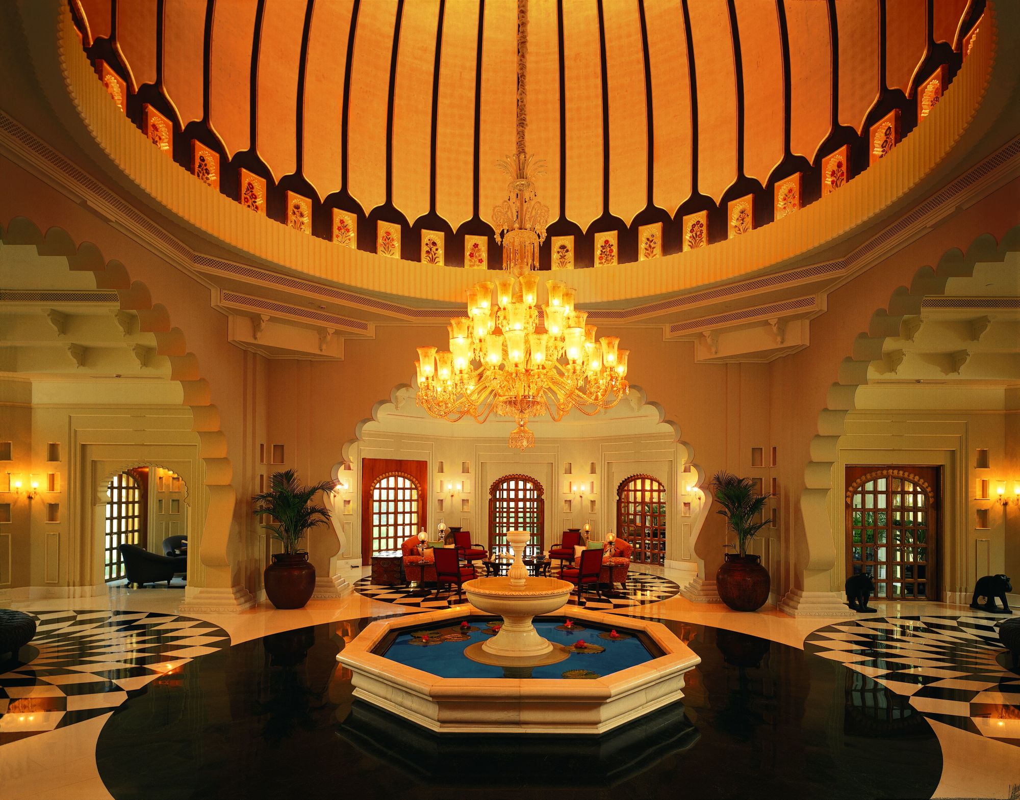 The Oberoi Udaivilas à Udaipur: Lobby