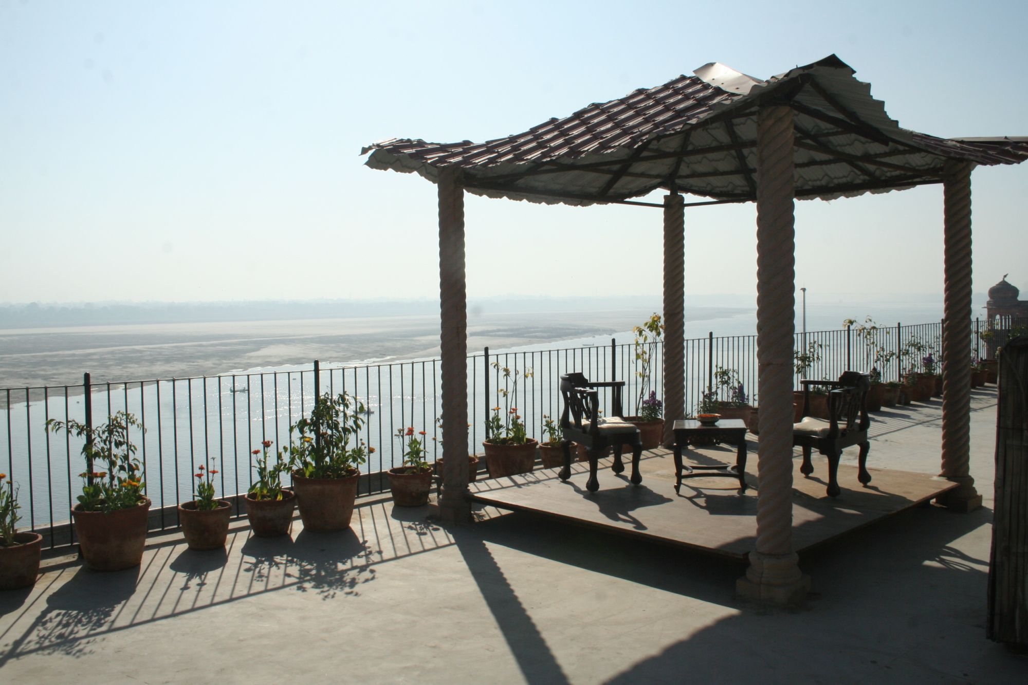 Suryauday Haveli in Varanasi:  Terrace