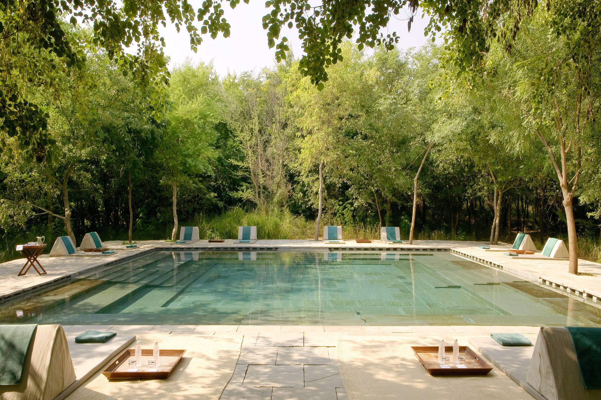 Aman-i-Khas in Ranthambore: Pool