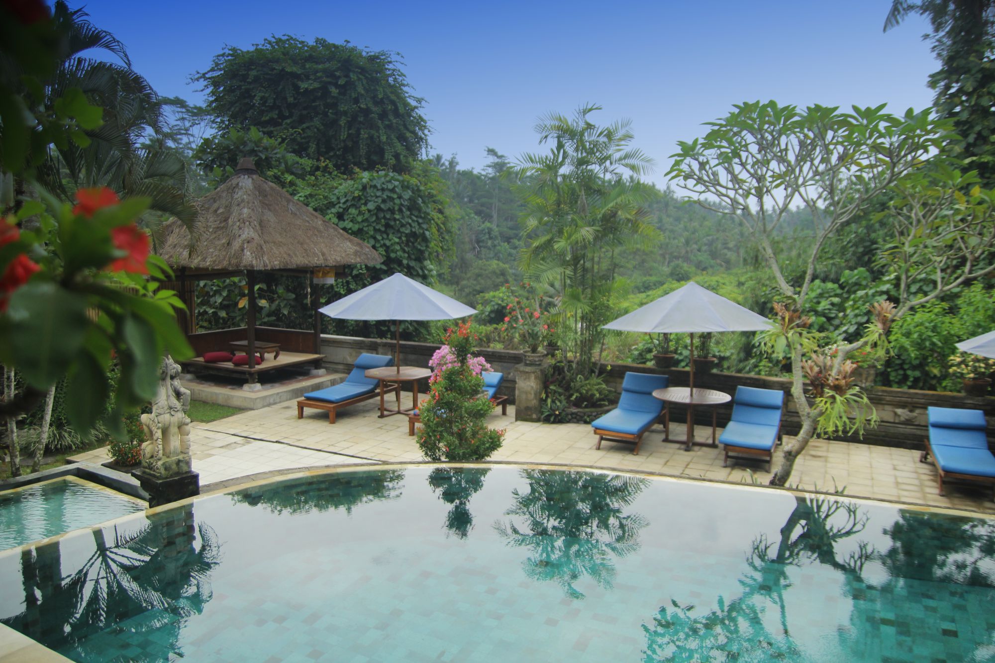 Alam Indah à Ubud: Pool