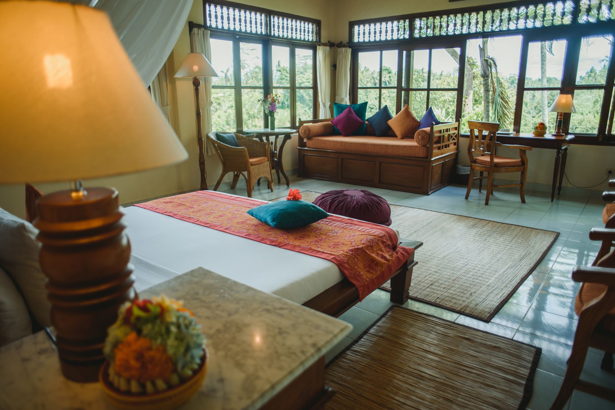 Alam Indah à Ubud: Grand Deluxe Valley | Mawar