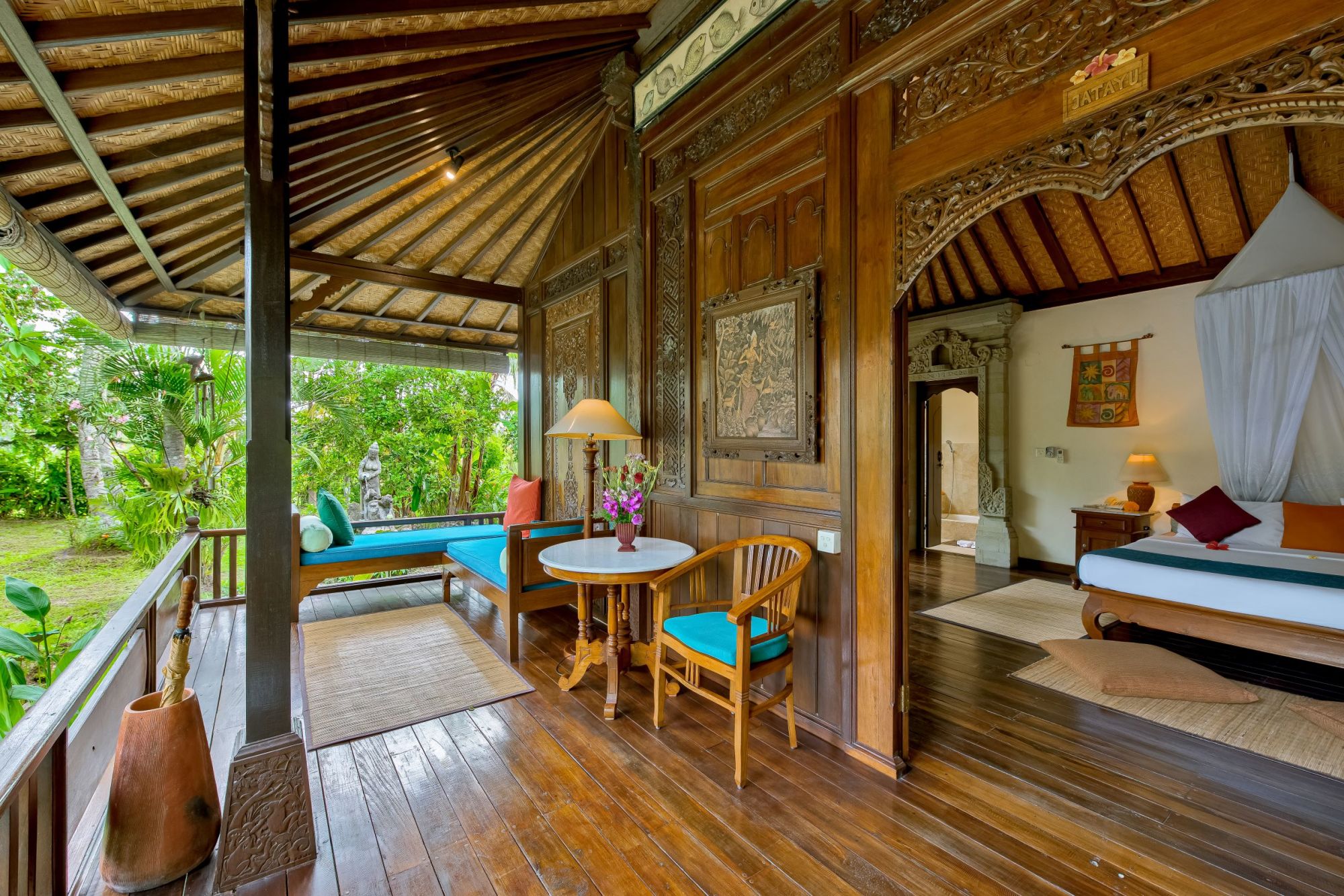 Alam Jiwa in Ubud: 1-Bedroom Wooden Villa | Jatayu