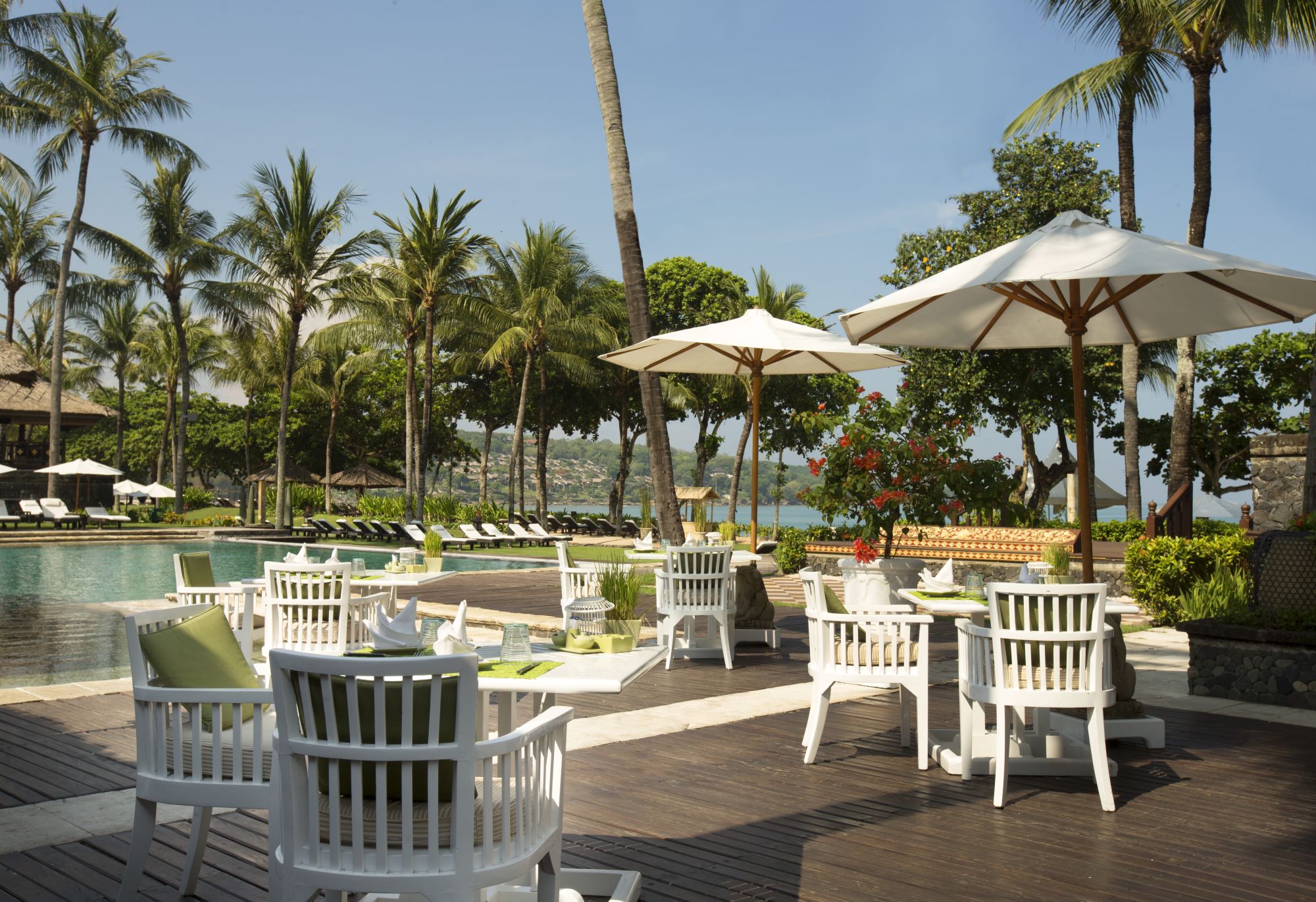InterContinental Bali Resort in Südbali: Jimbaran Gardens-outdoor seating