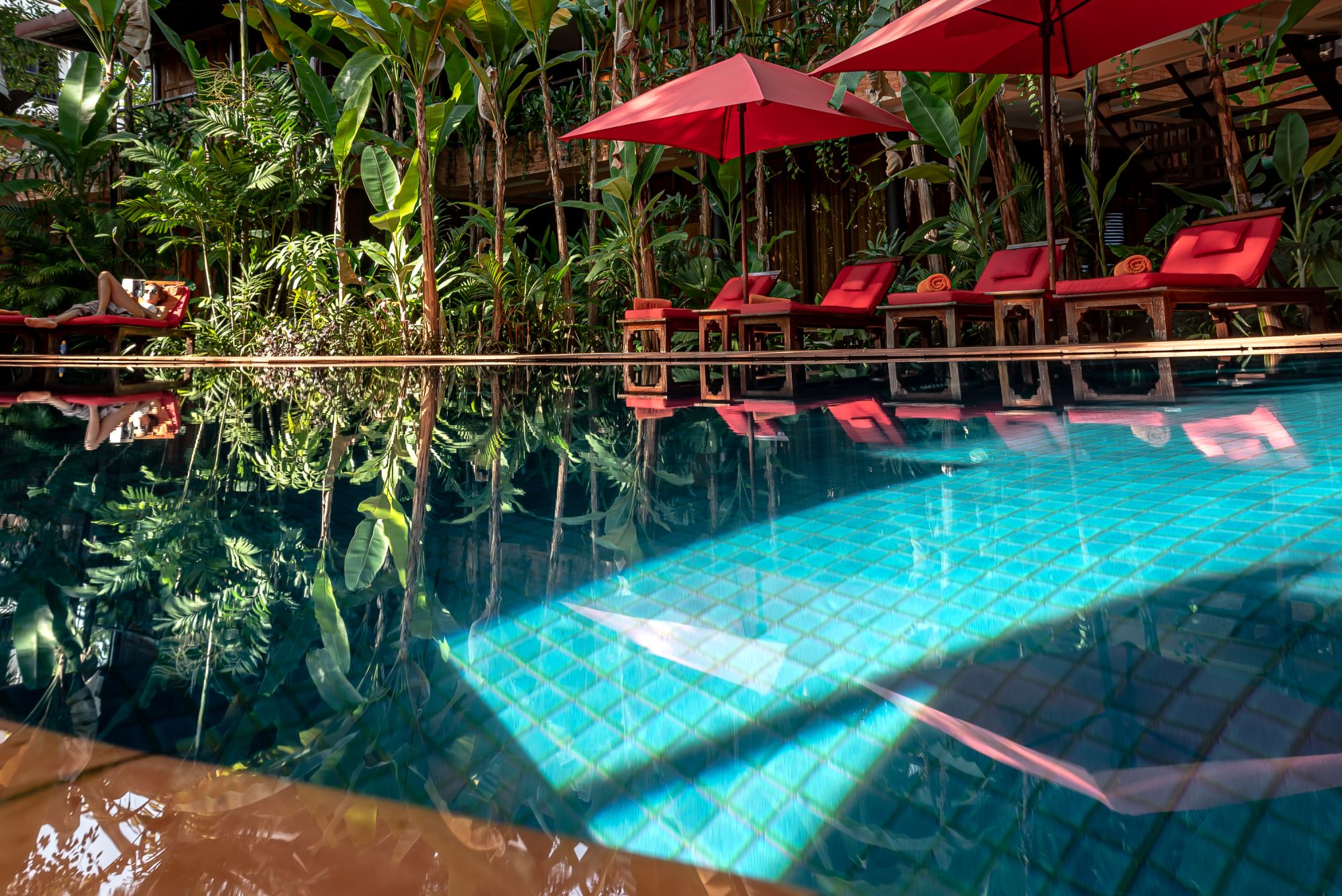 Angkor Village Hotel à Siem Reap: Swimmingpool