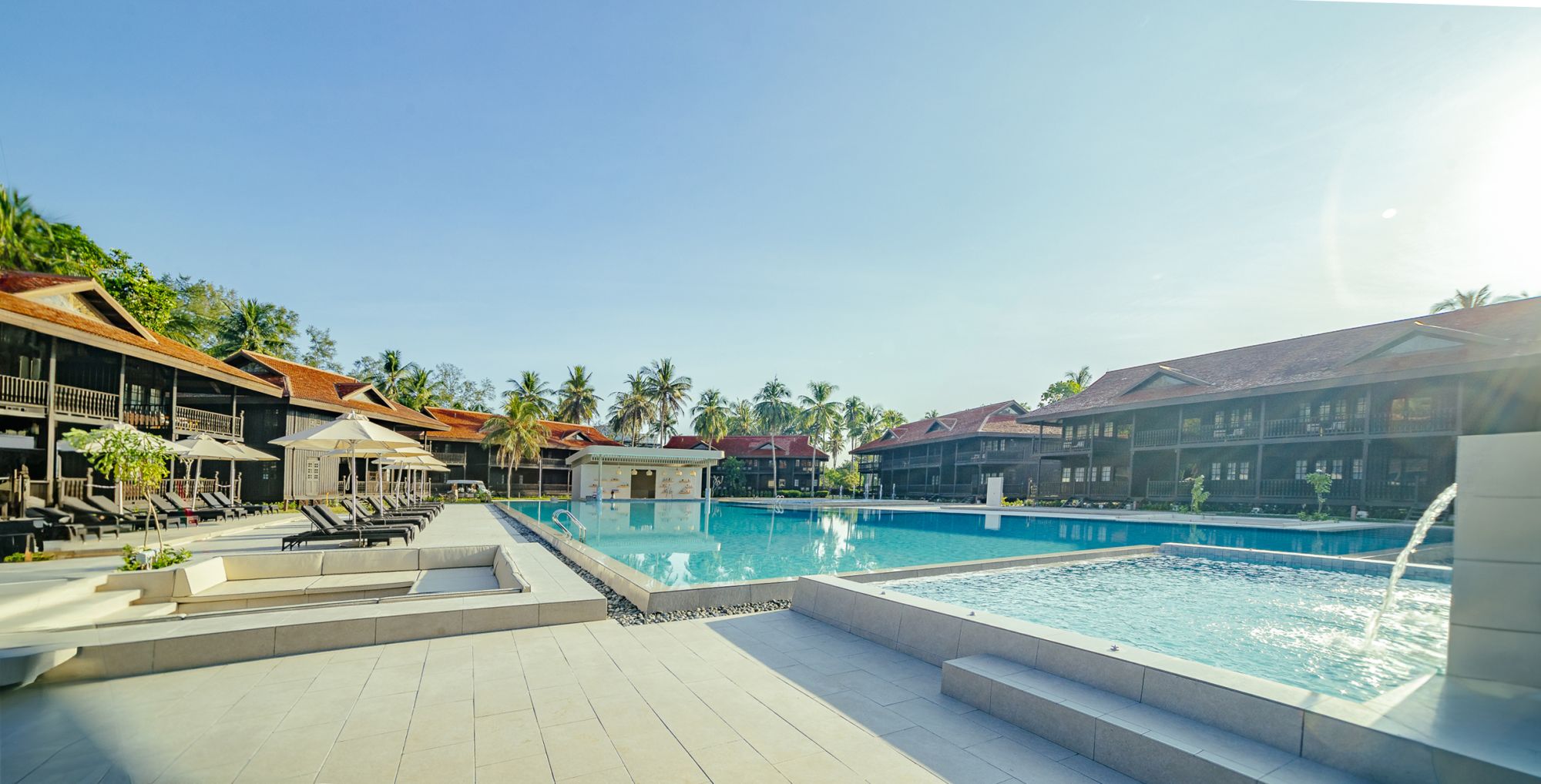 Pelangi Beach Resort & Spa à Langkawi: Cascade Pool