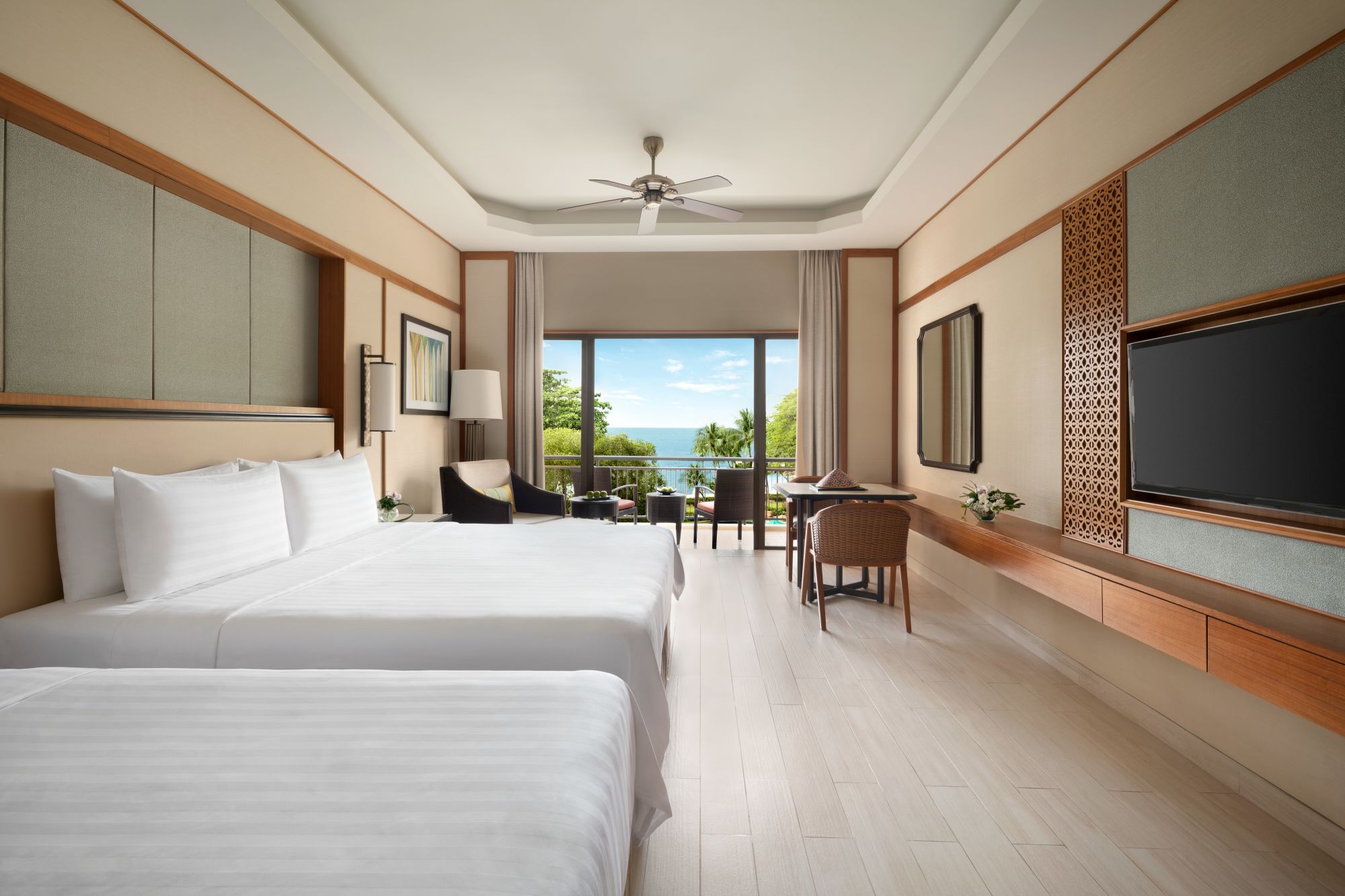 Shangri-La's Rasa Sayang Resort & Spa à Penang: Superior Family Seaview | Garden Wing