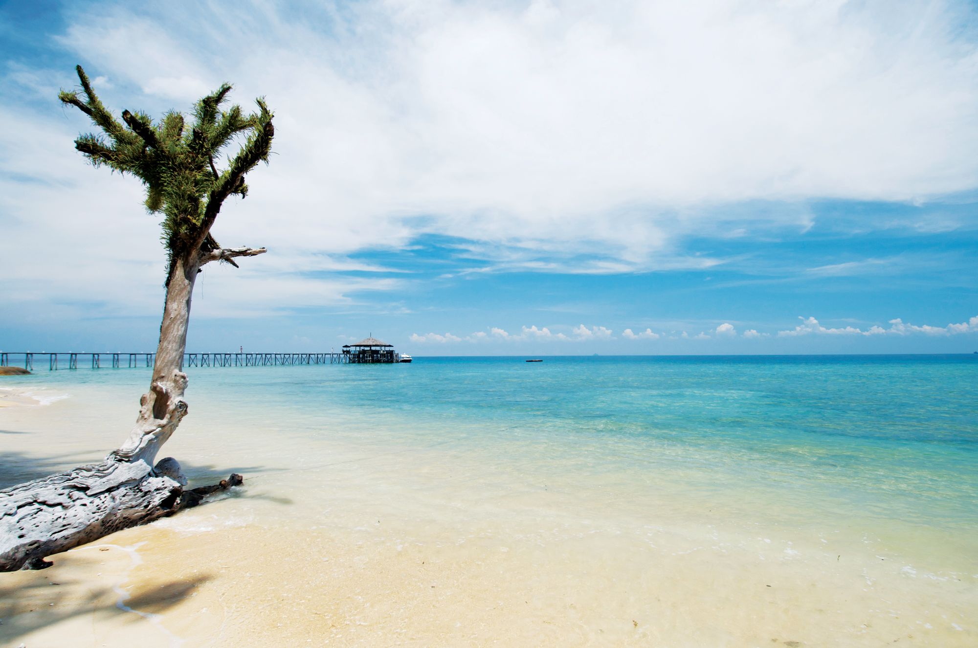 Japamala Resort in Tioman:  Beach