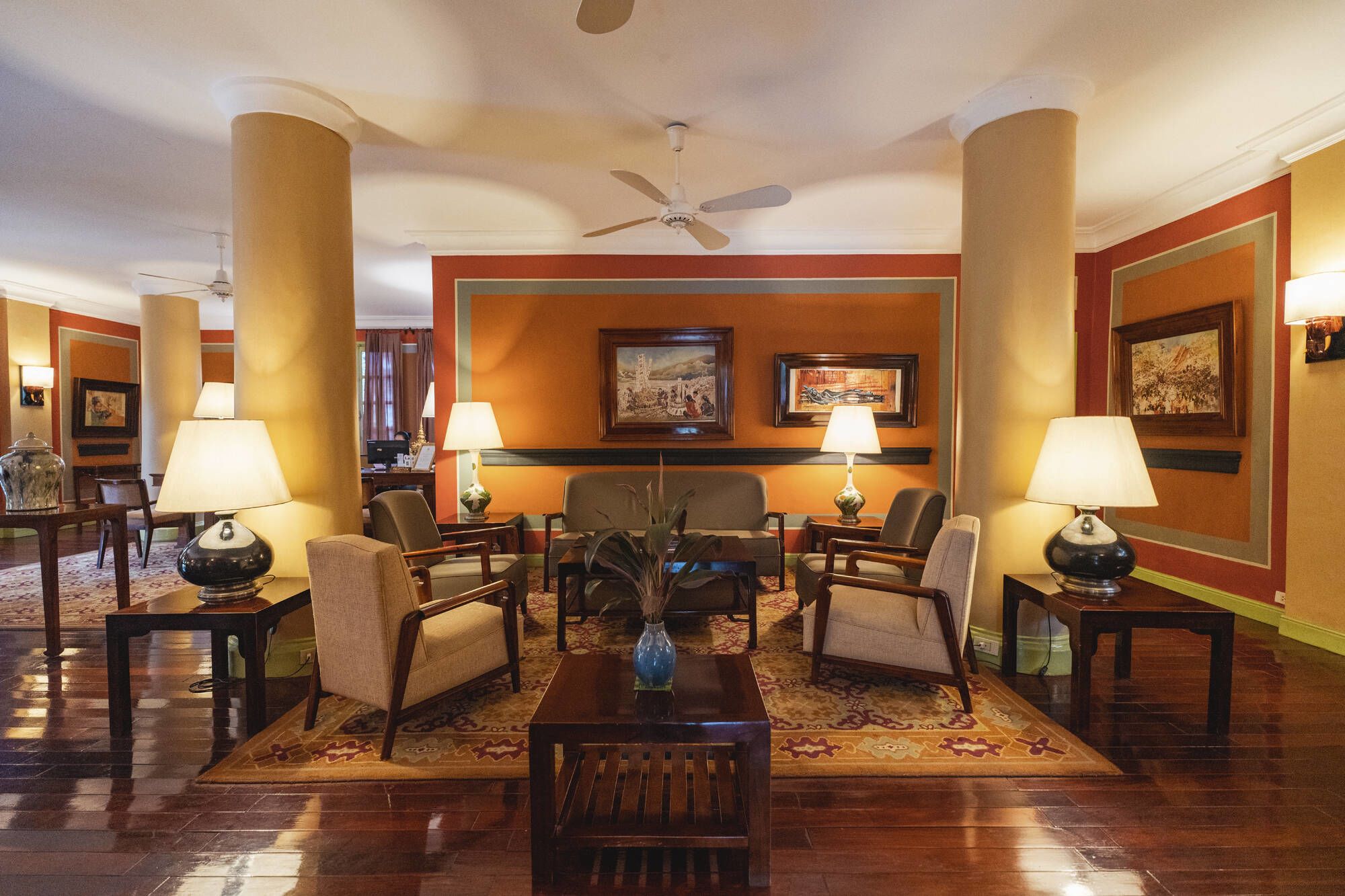 Villa Maly in Luang Prabang: Lobby