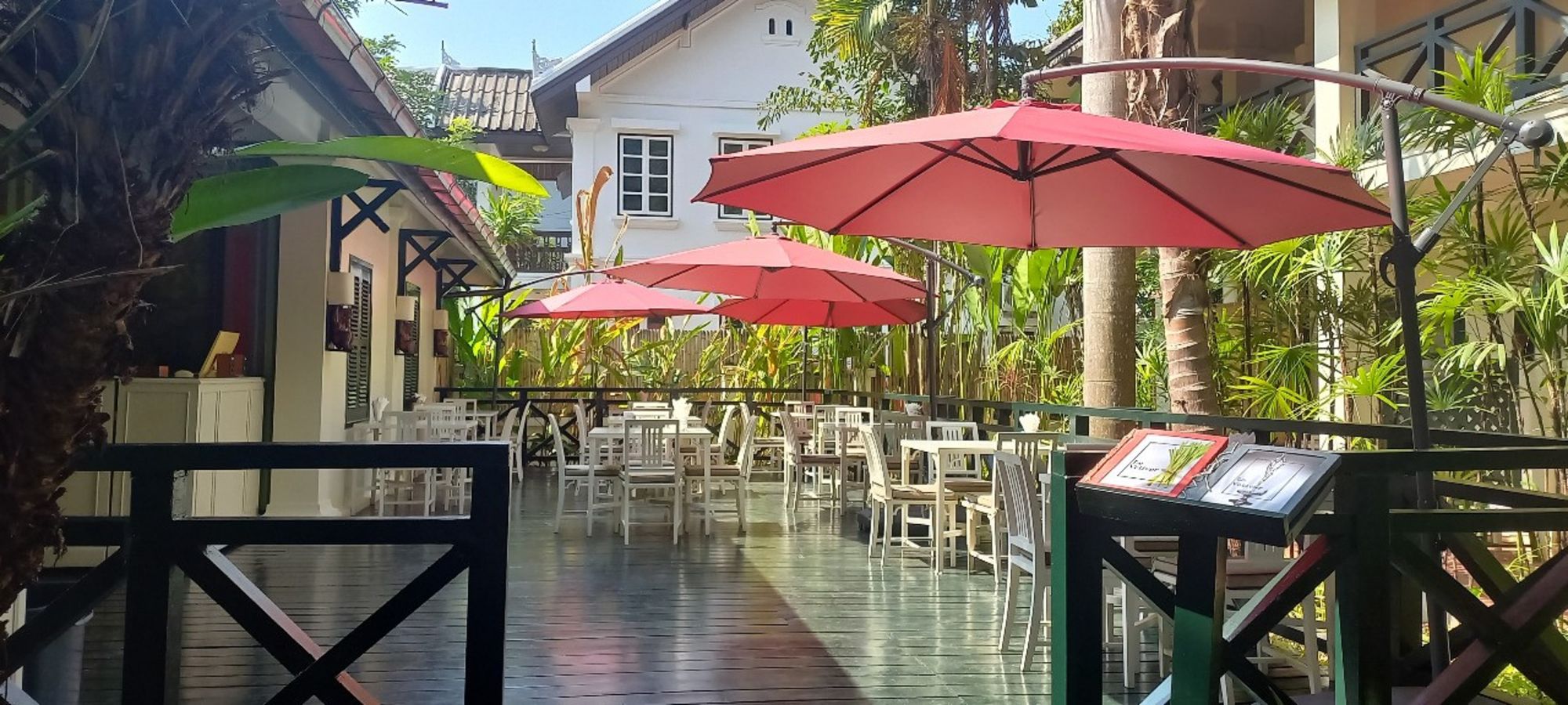 Villa Maly in Luang Prabang: Le Vetiver Restaurant