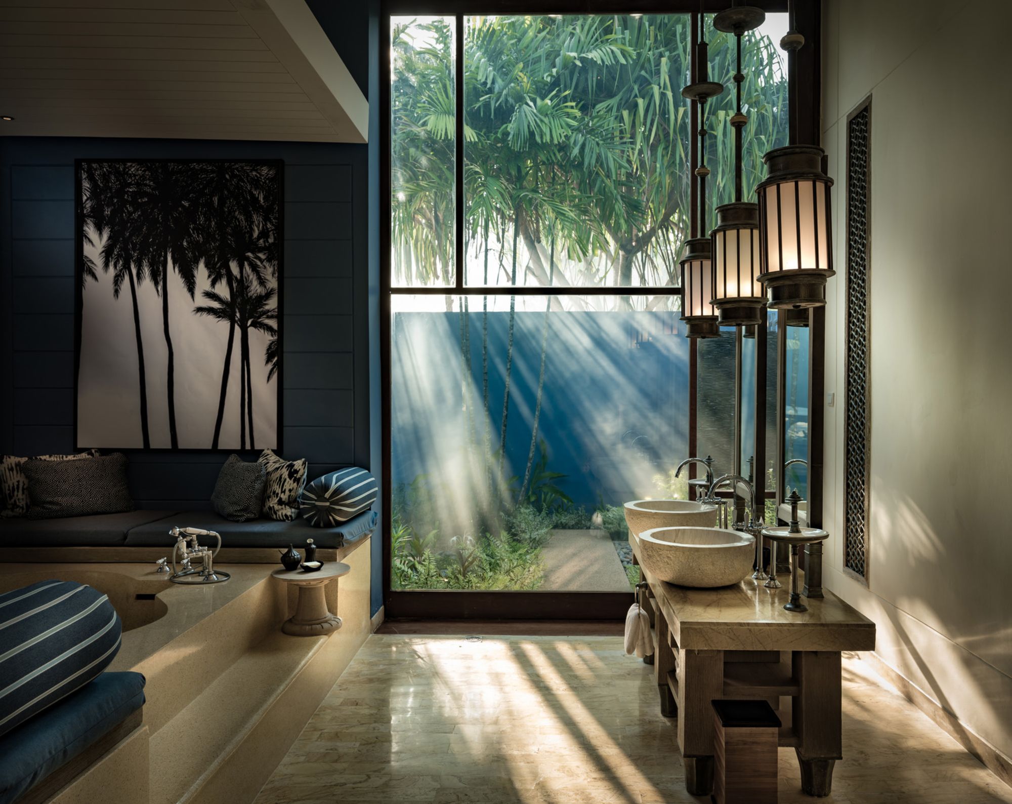 Four Seasons Resort in Langkawi: Family Beach Villa with Plunge Pool | Vanity