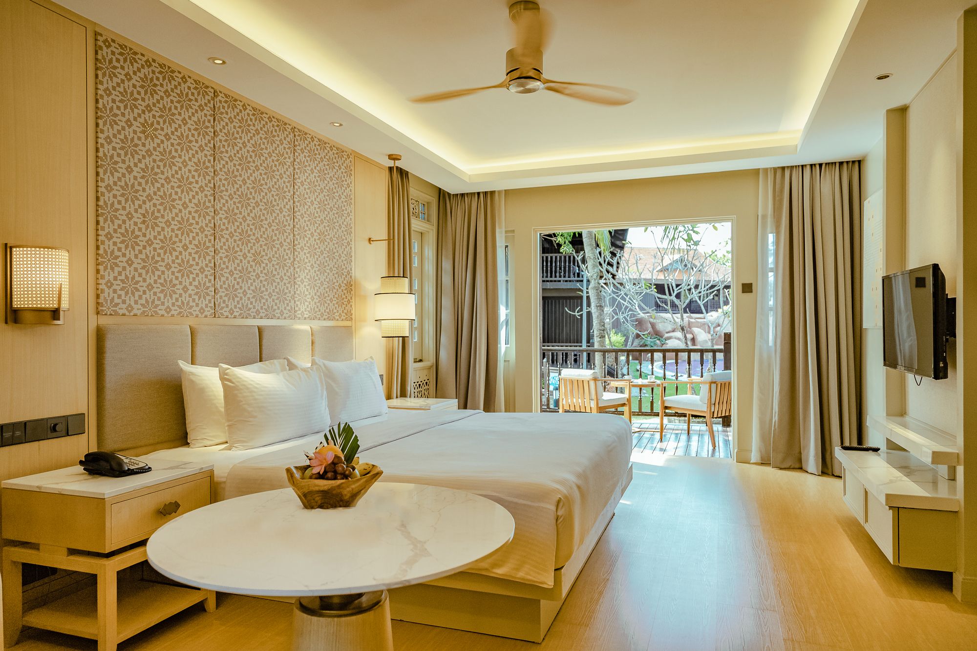 Pelangi Beach Resort & Spa à Langkawi: Pool Terrace Room