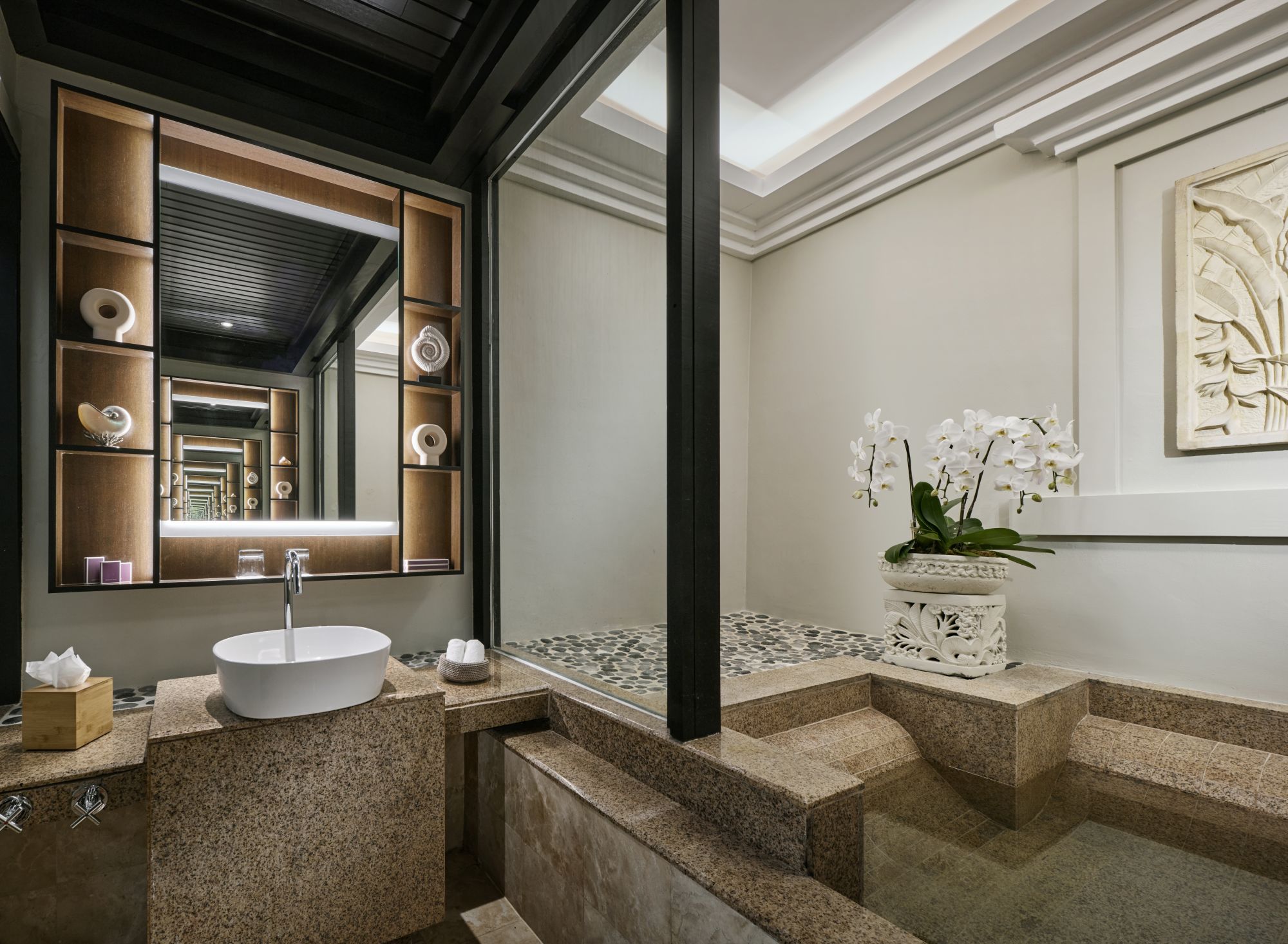 Pangkor Laut Resort: Tropical Garden Villa | Bathroom