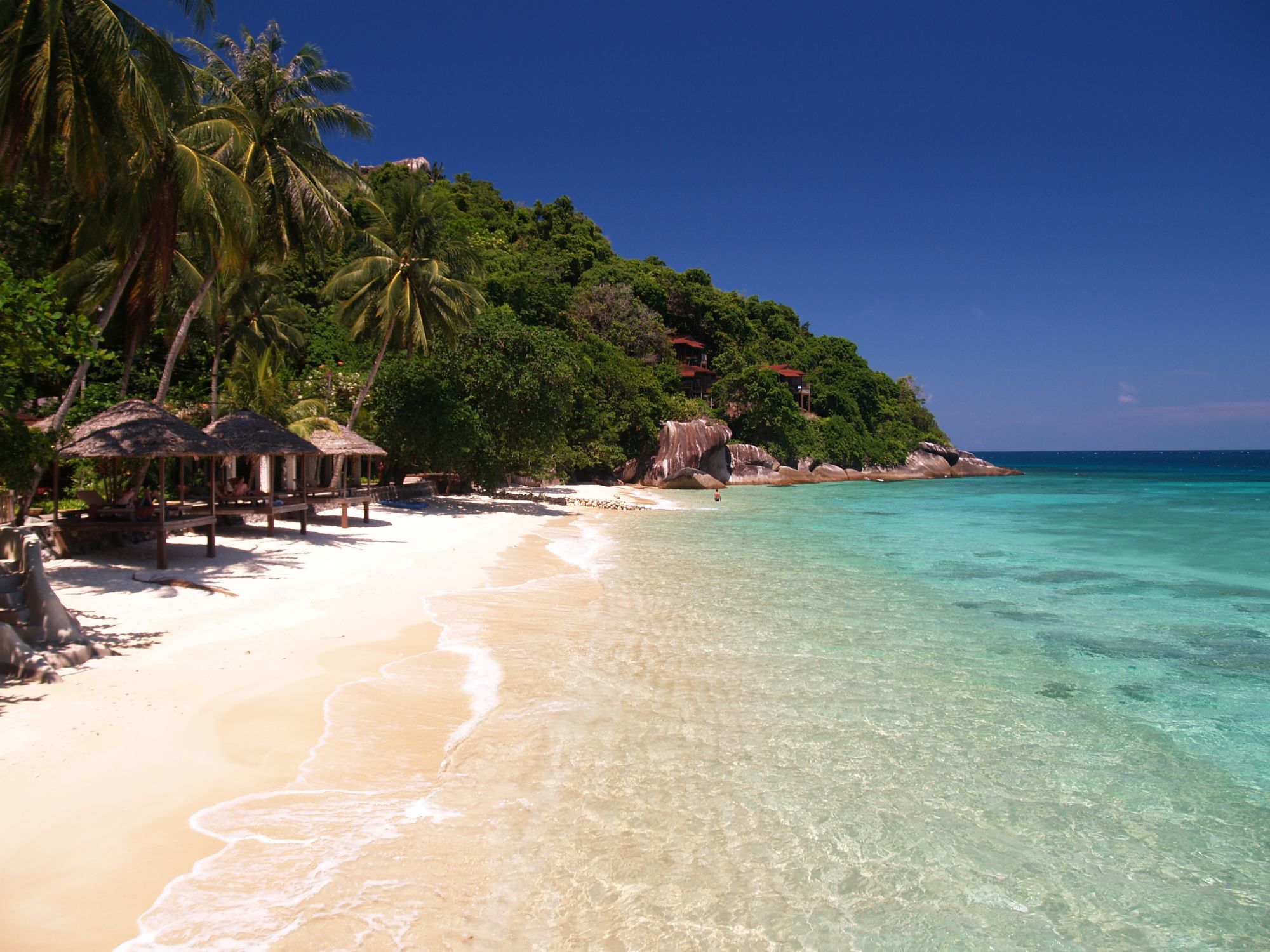 Japamala Resort in Tioman: Beach