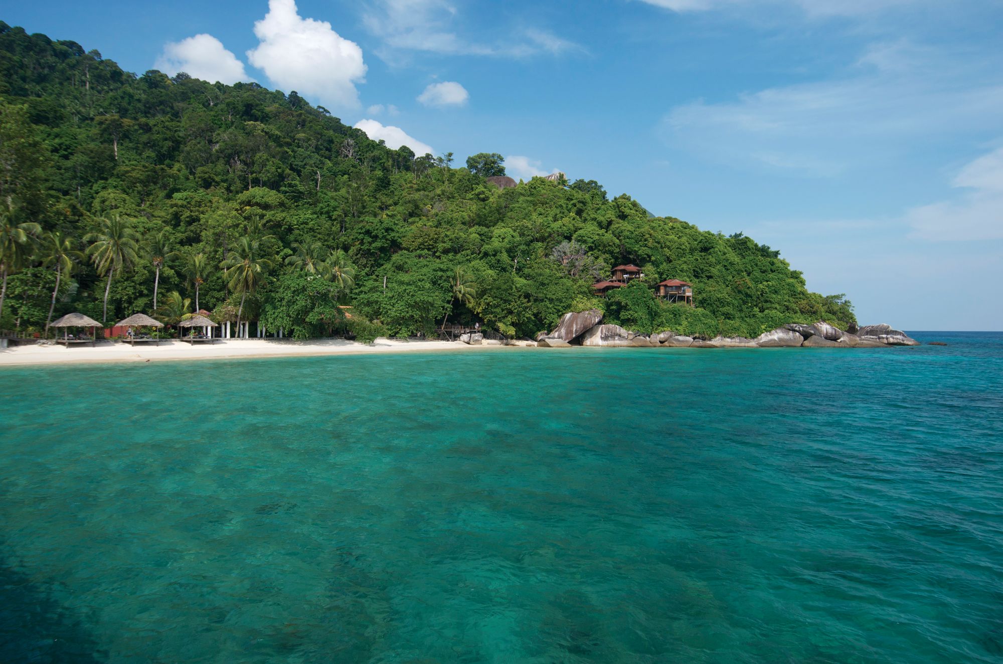 Japamala Resort in Tioman: Beach