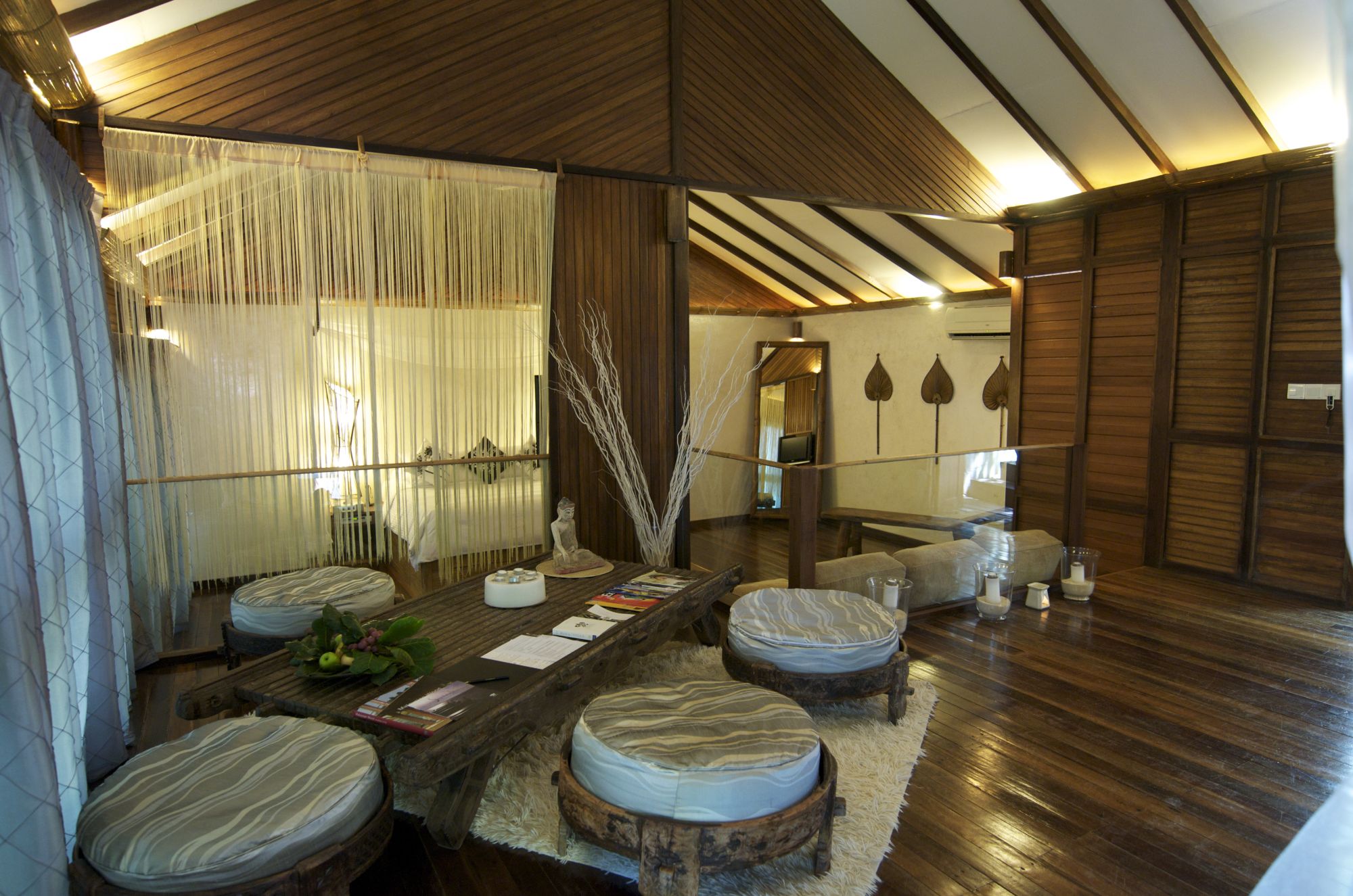 Japamala Resort in Tioman:  Seaview Sarang | Living Area