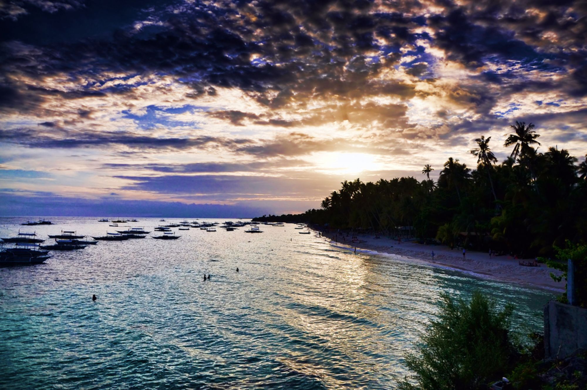 Amorita Resort in Bohol: beach: