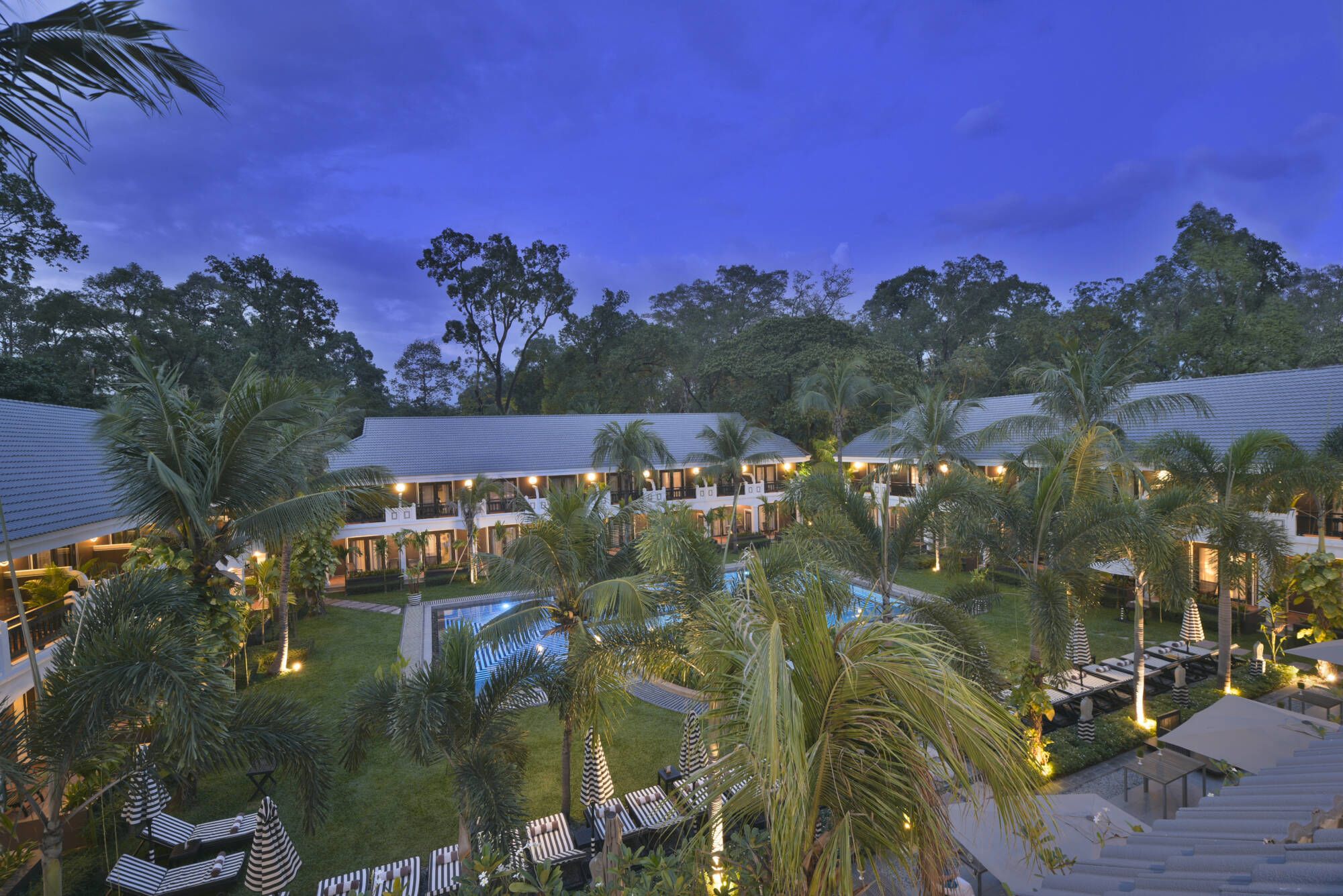 Shinta Mani Angkor à Siem Reap: overview Bayon Resort Wing