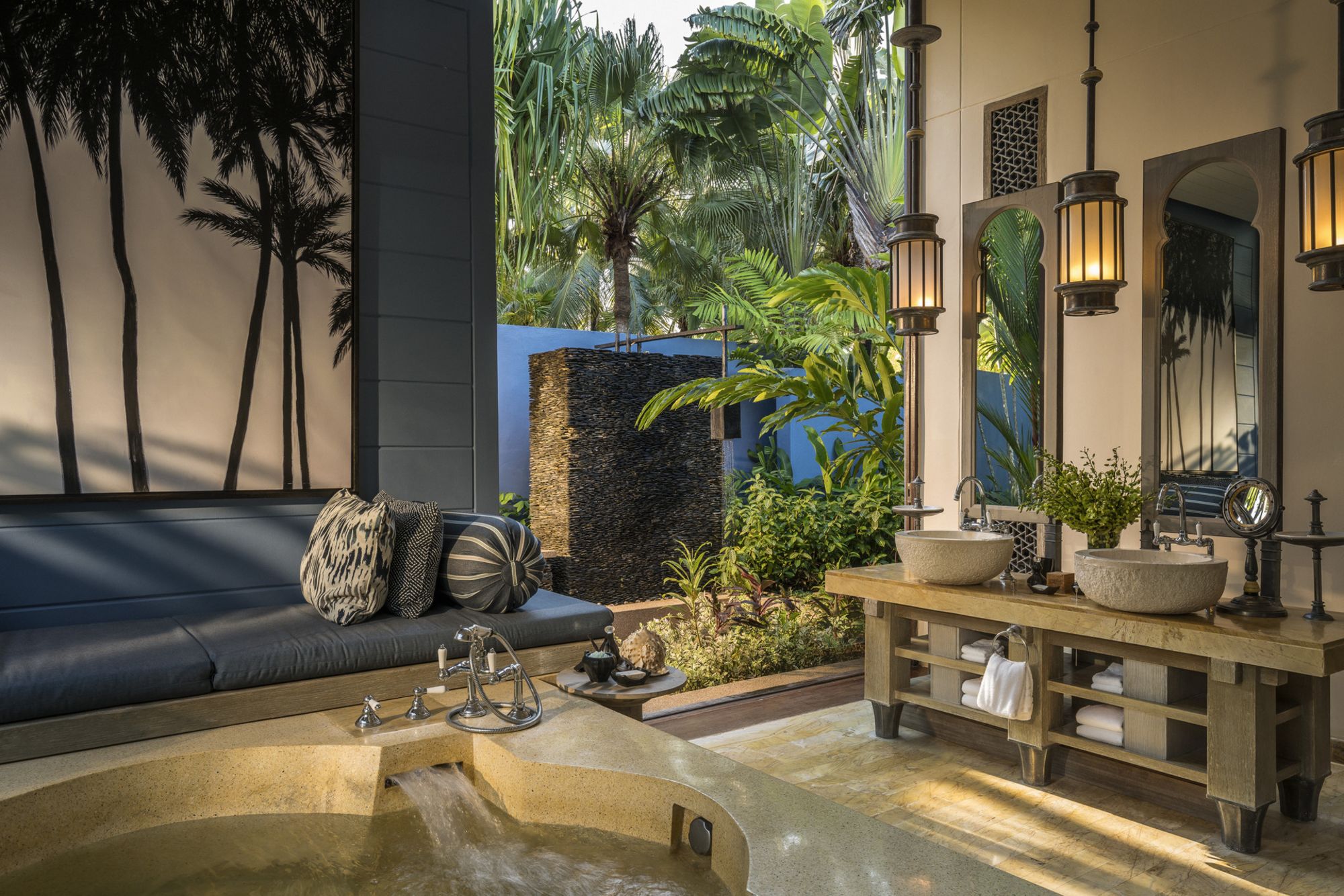 Four Seasons Resort in Langkawi: Family Beach Villa with Plunge Pool | Vanity