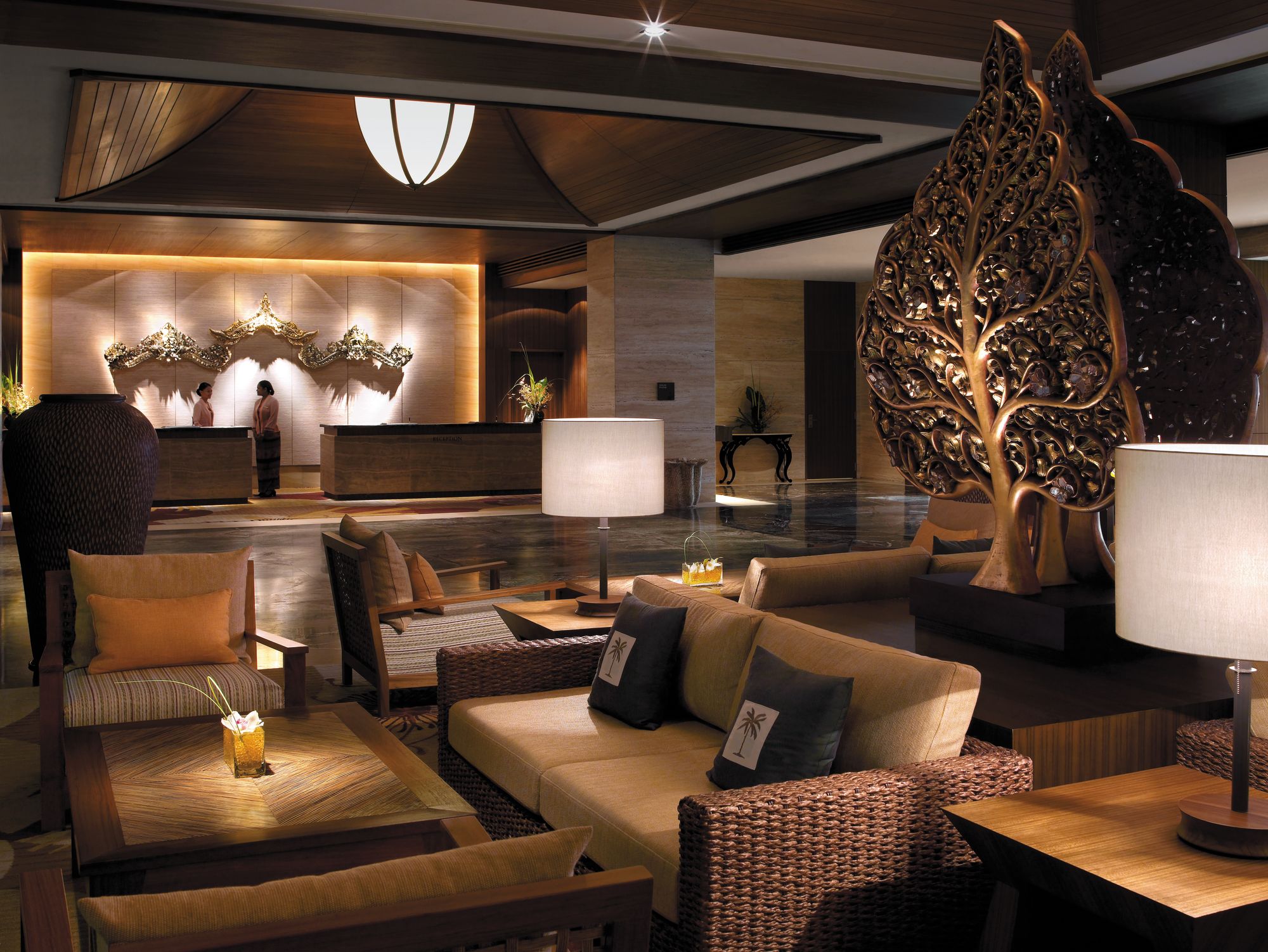 Shangri-La's Rasa Sayang Resort & Spa à Penang: Garden Wing Lobby