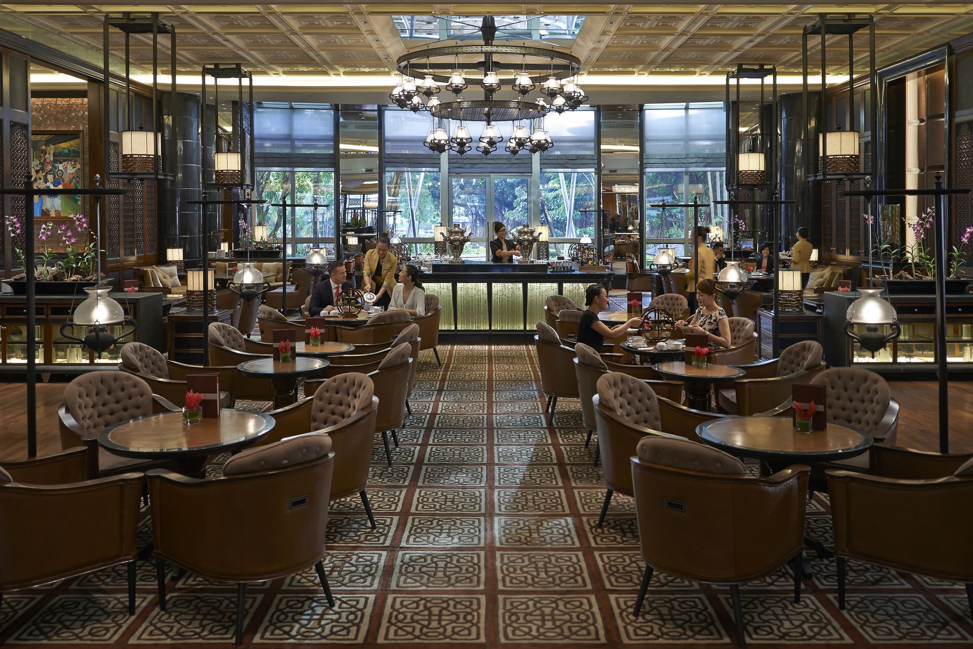 Mandarin Oriental in Kuala Lumpur: Lounge on the Park
