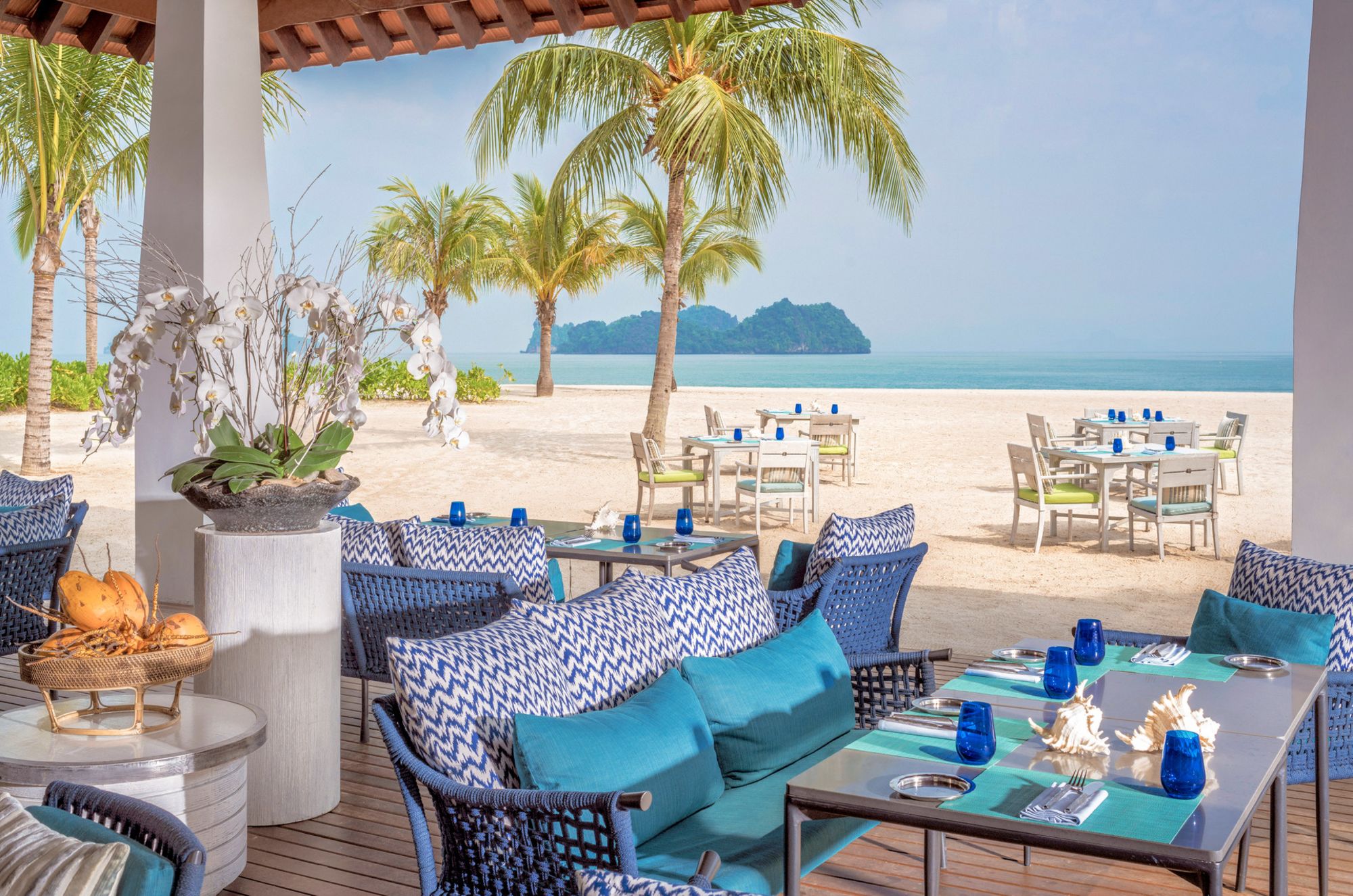 Four Seasons Resort in Langkawi: Kelapa Grill Restaurant