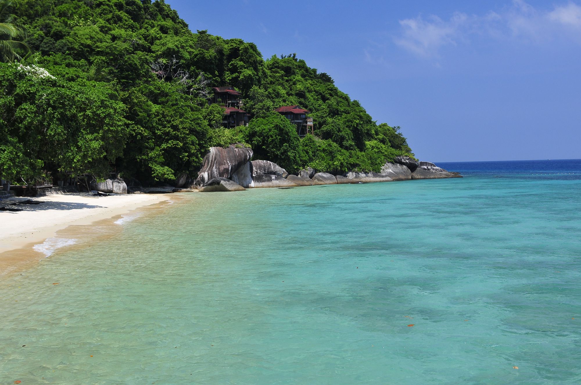 Japamala Resort in Tioman:  View