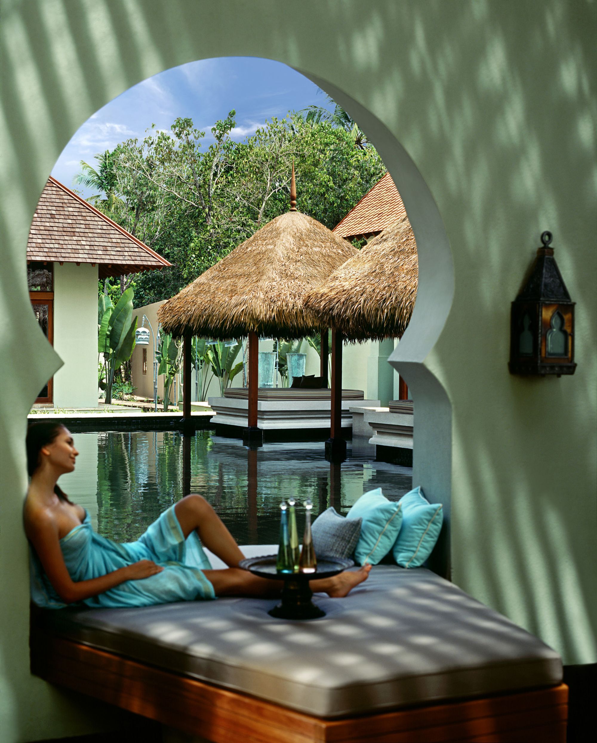 Four Seasons Resort in Langkawi: Relaxation Pond at the Spa