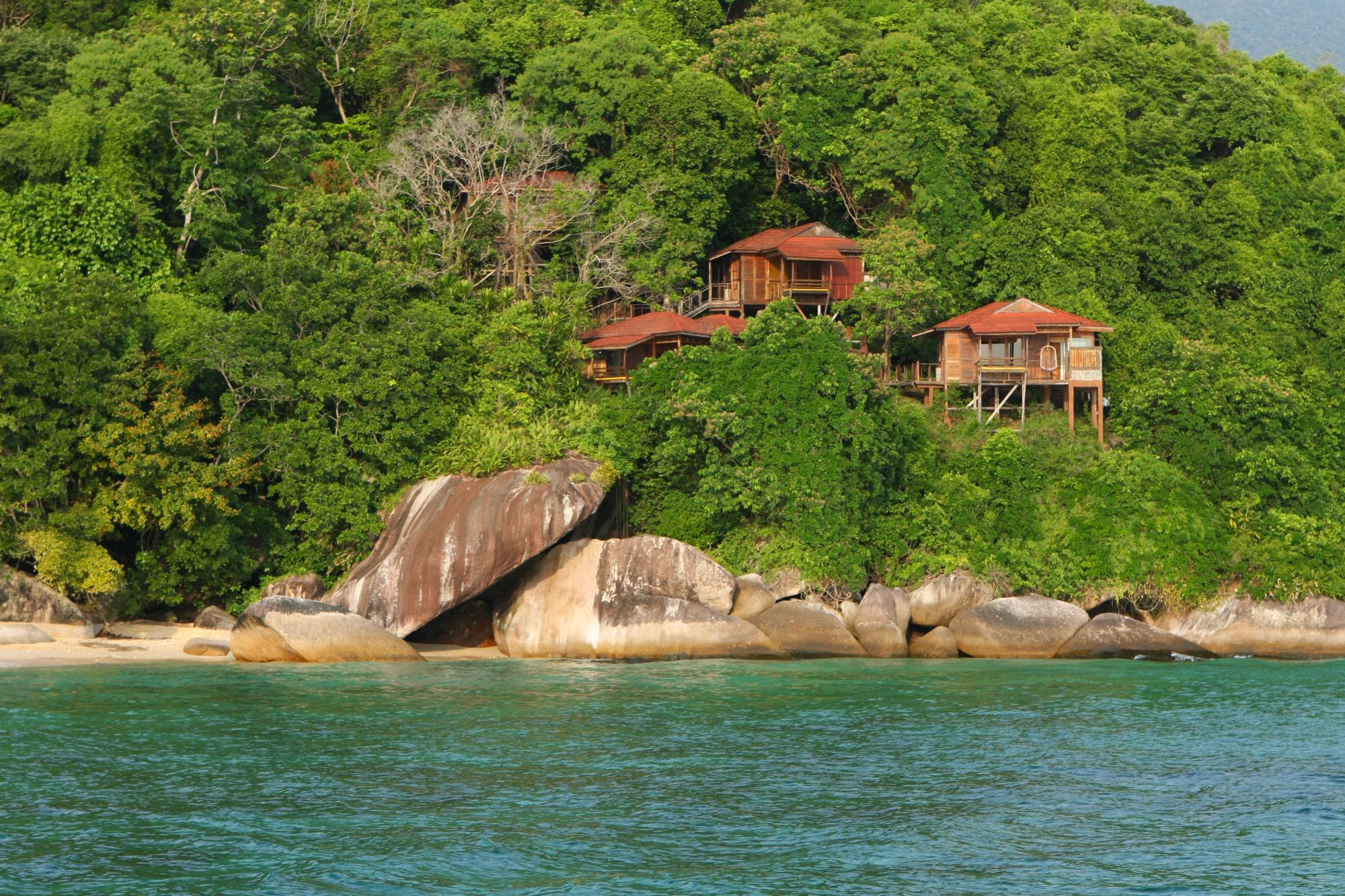 Japamala Resort in Tioman:  designed by nature