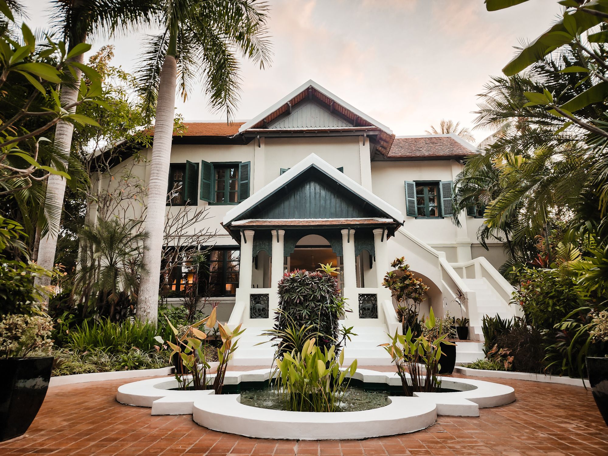 Villa Maly in Luang Prabang: Colonial building